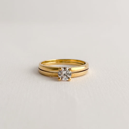 Anillo de Compromiso Oro18k - 7