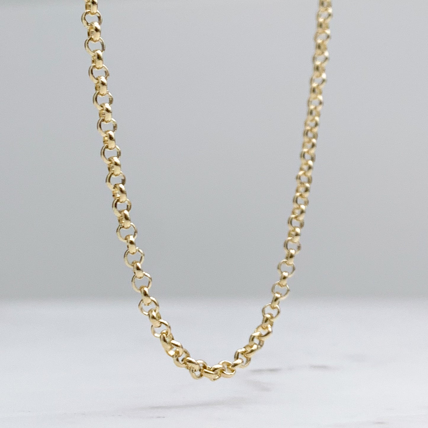 Cadena Rolo 2 mm Oro18k