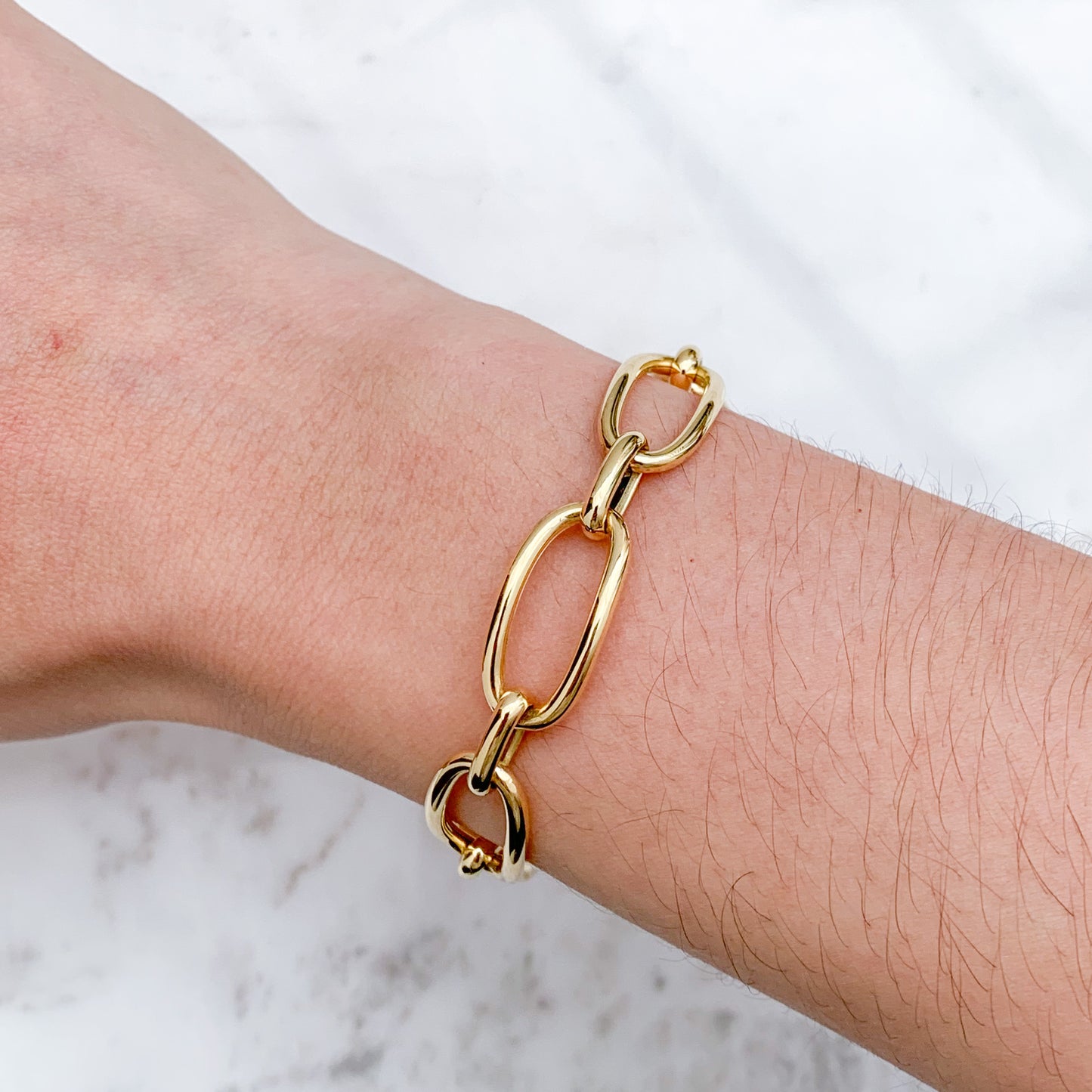 Pulsera Eslabones en Oro18k