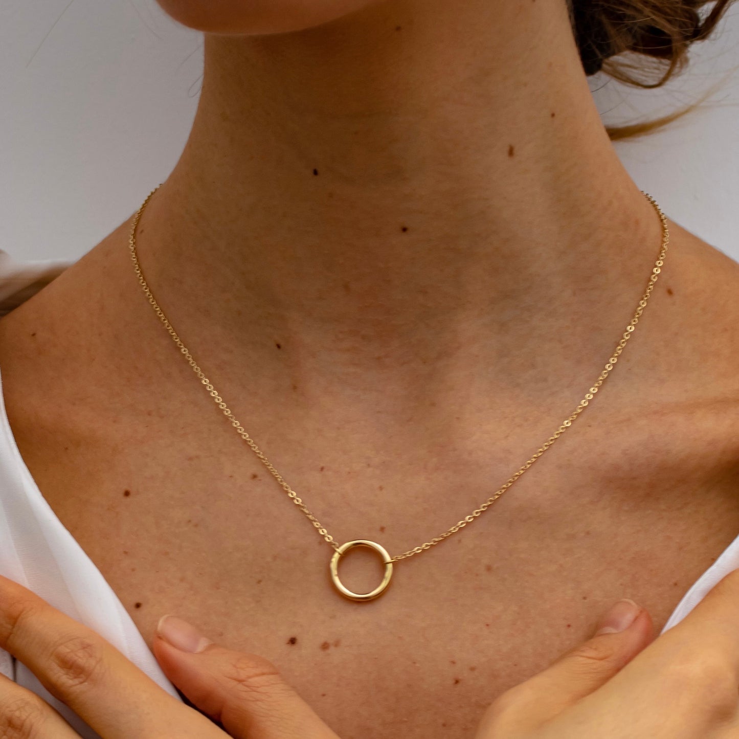 Gargantilla Eternity Oro18k