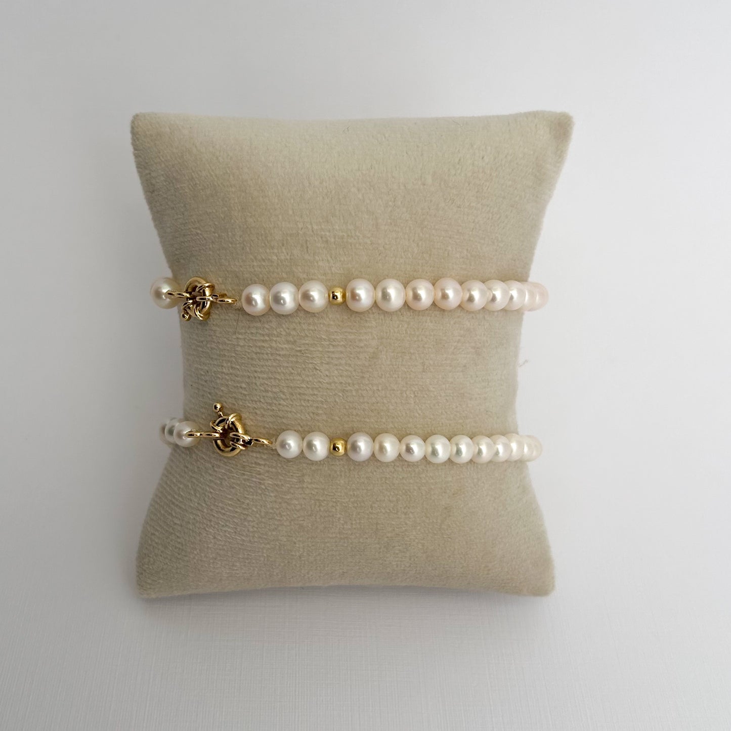 Pulsera Perlas cultivadas con oro18k