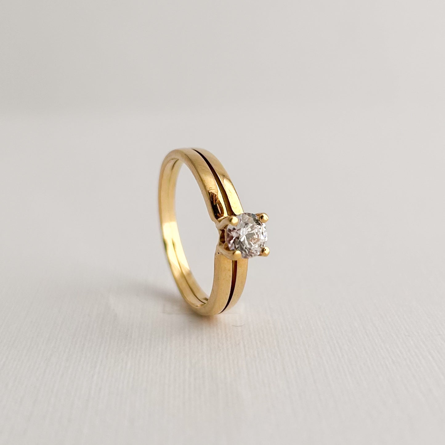 Anillo de Compromiso Oro18k - 7