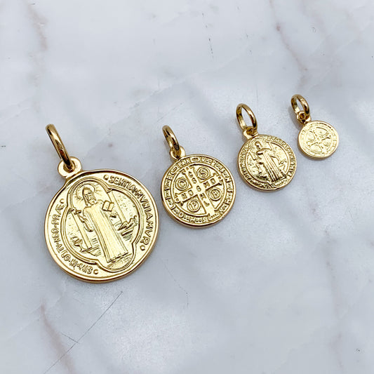 Dije San Benito Oro18k