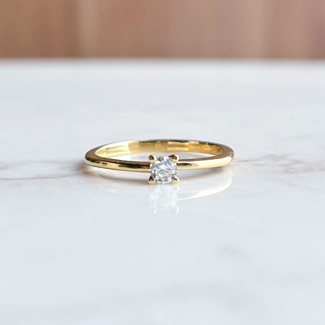 Anillo de Compromiso Oro18k - 11