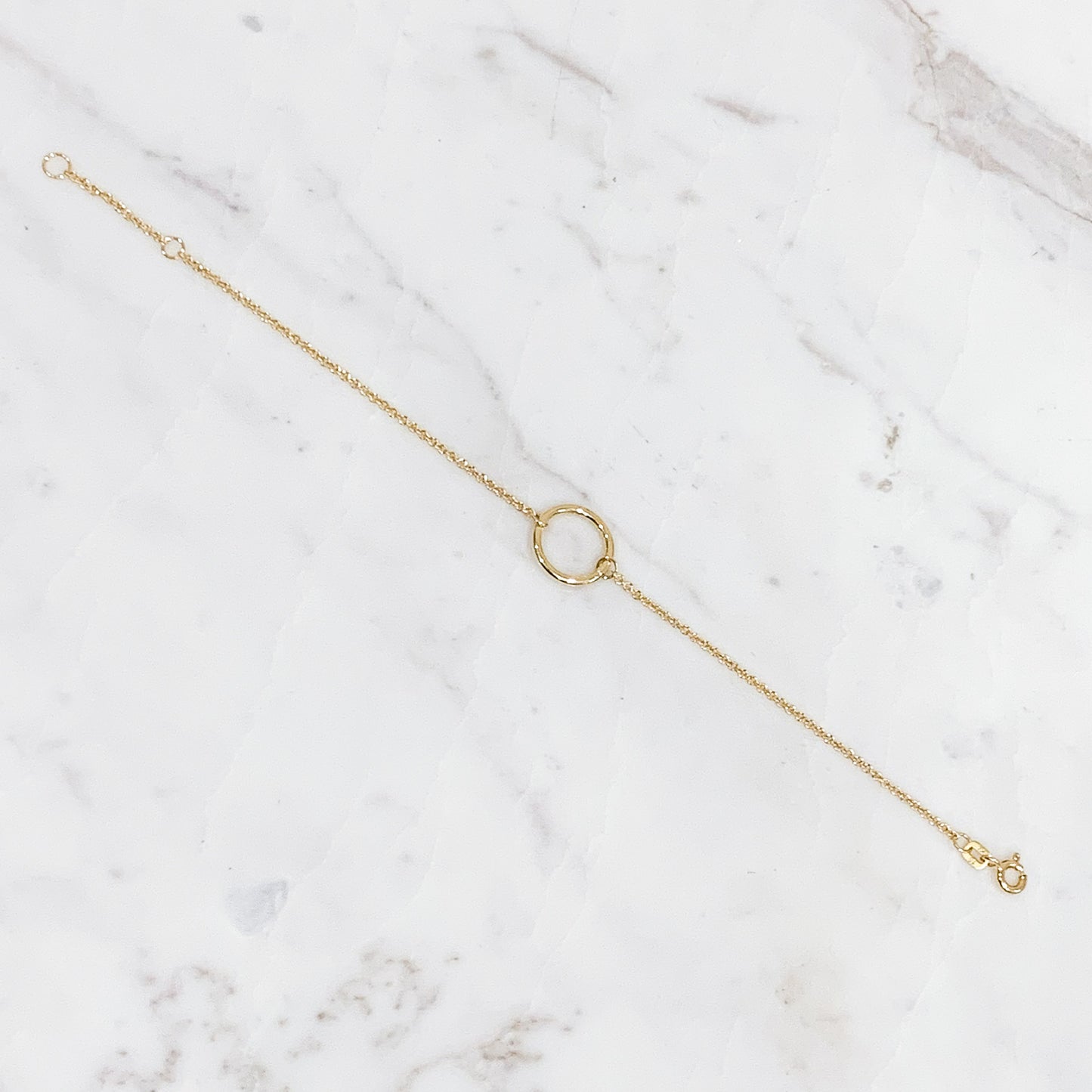 Pulsera eternity en oro 18k