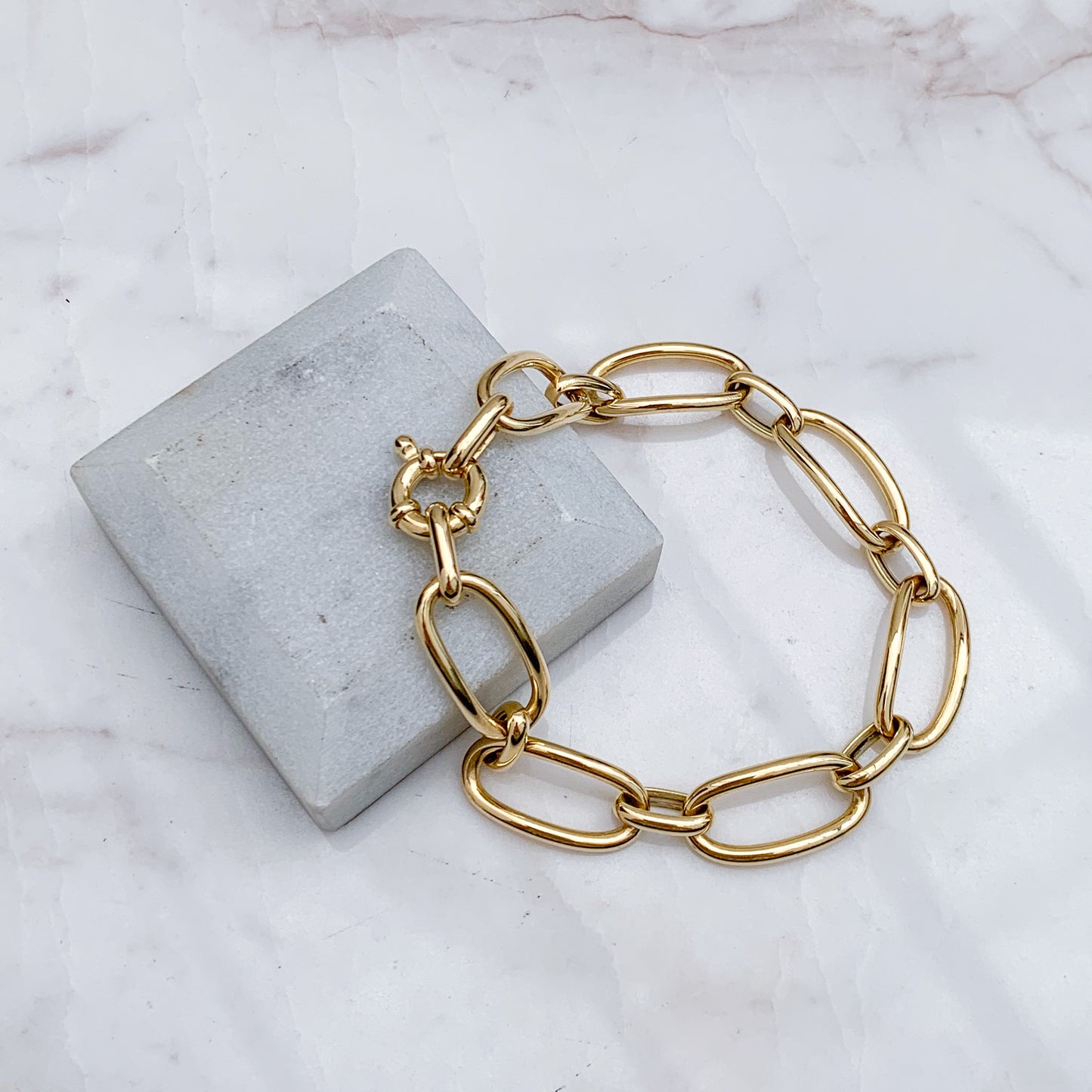 Pulsera Eslabones en Oro18k