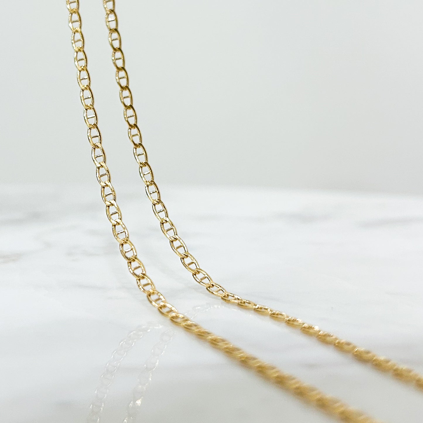 Cadena ancla Oro18k