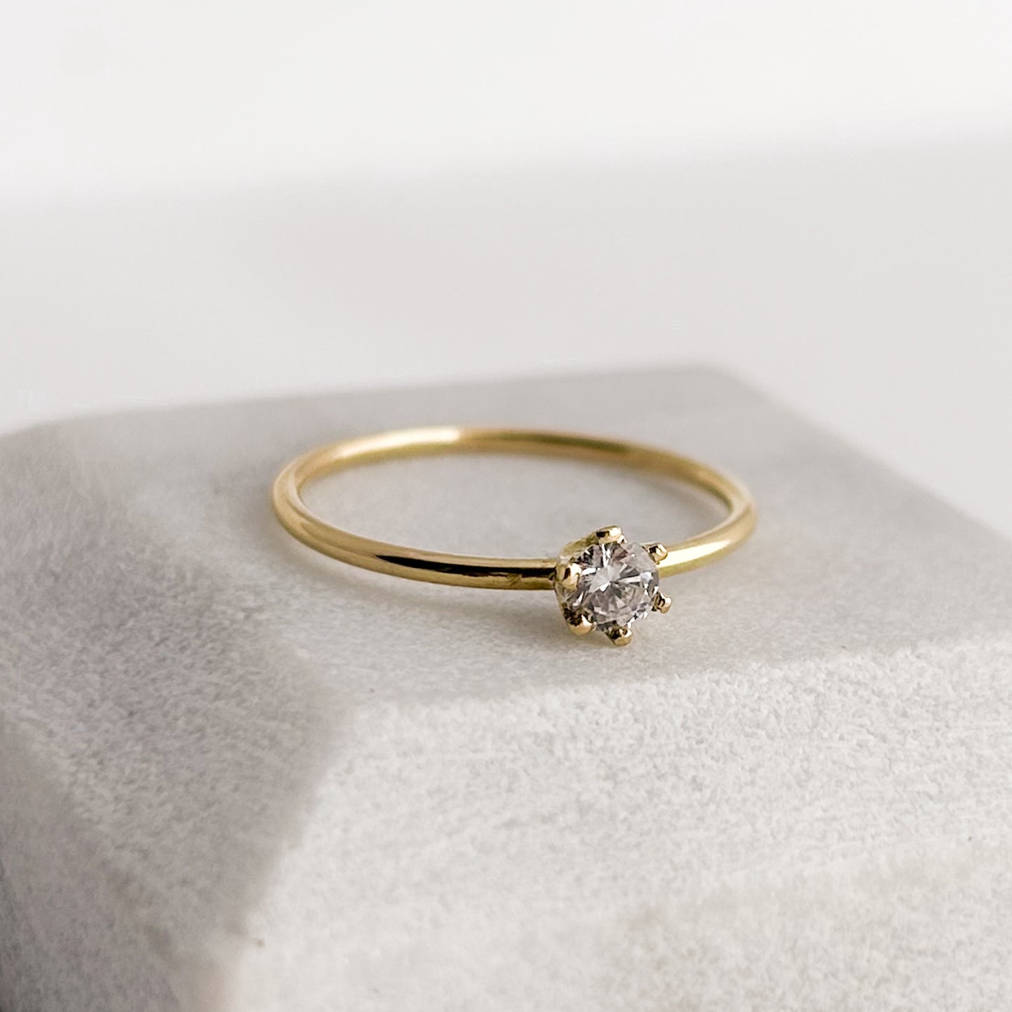 Anillo de Compromiso Oro18k - 15