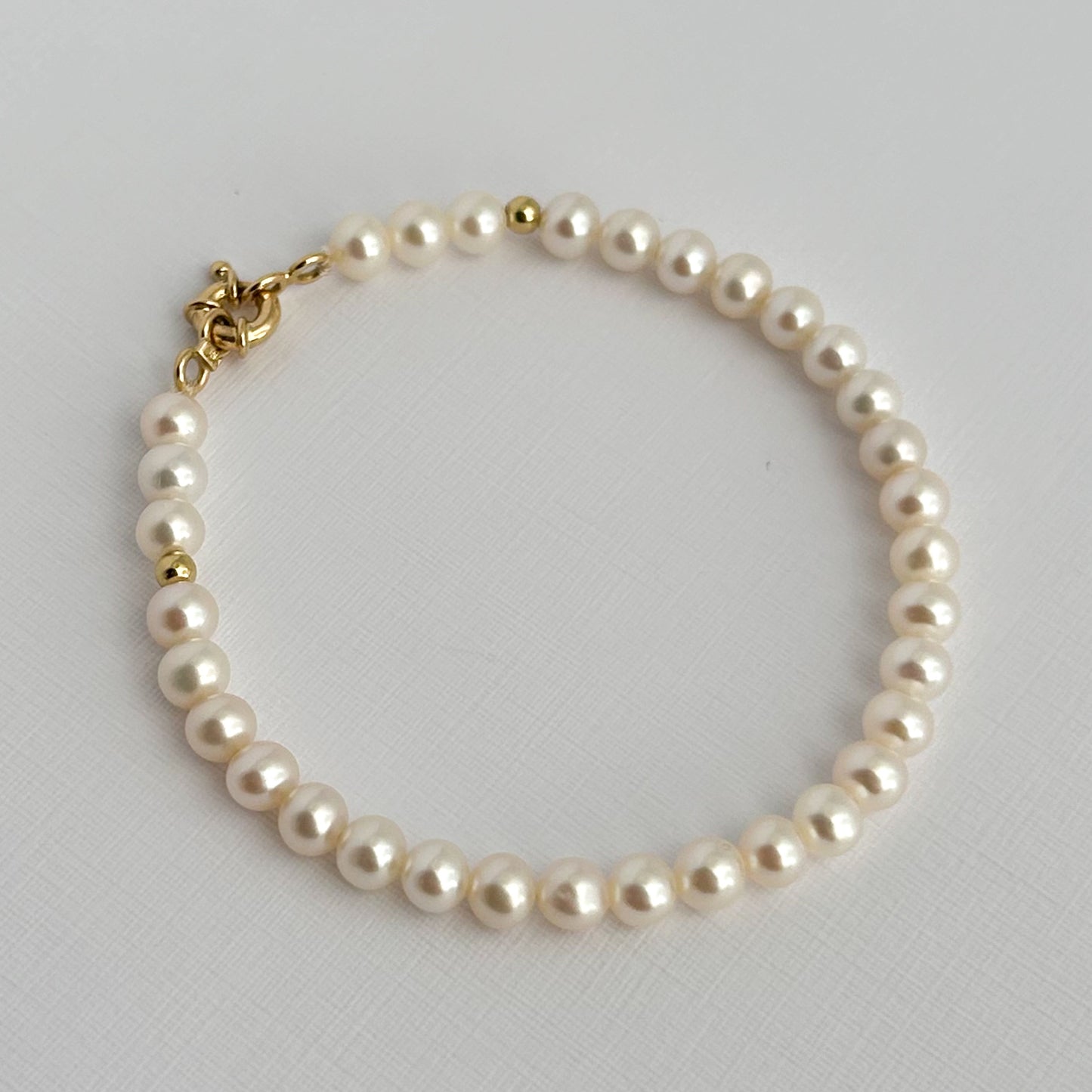 Pulsera Perlas cultivadas con oro18k