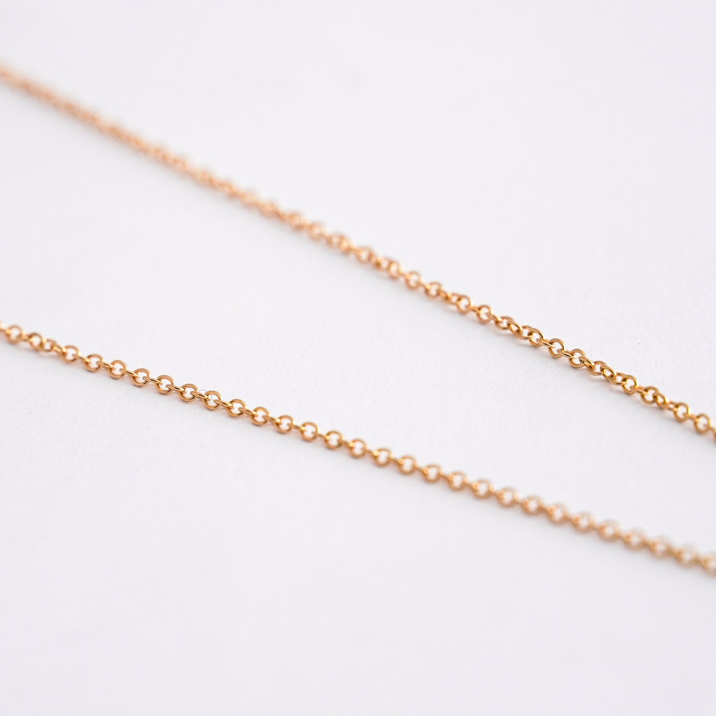 Collar niños con diamantes en oro18k