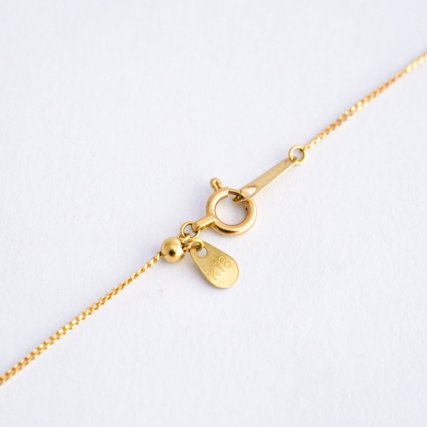 Collar galaxy con diamantes naturales Oro18k