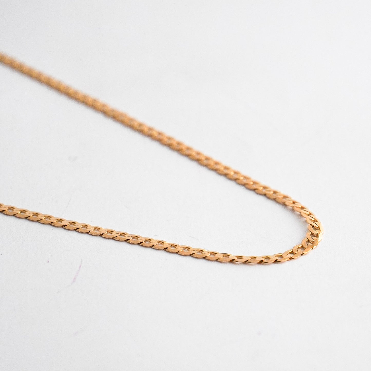 Cadena Pancer 60 cm para hombre oro 18k