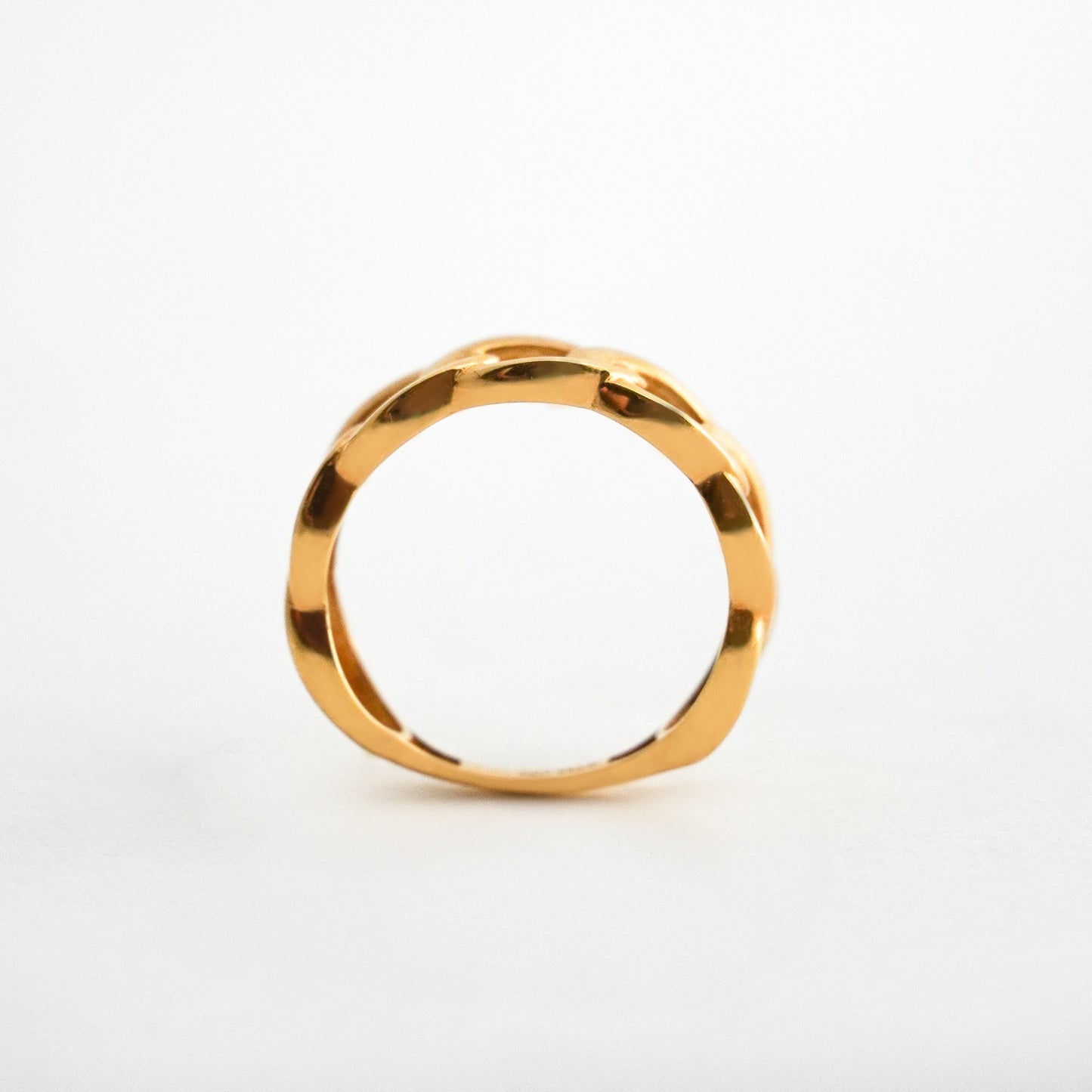 Anillo Big Barbada en Oro 18K