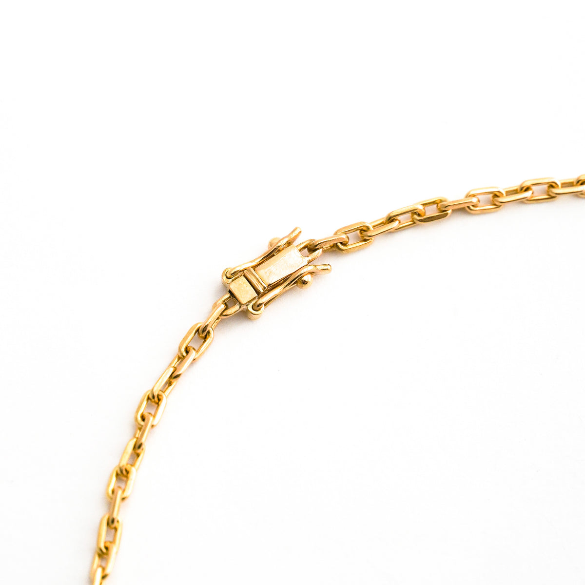 Cadena Prisma para Hombre de 2.5 mm en Oro 18K