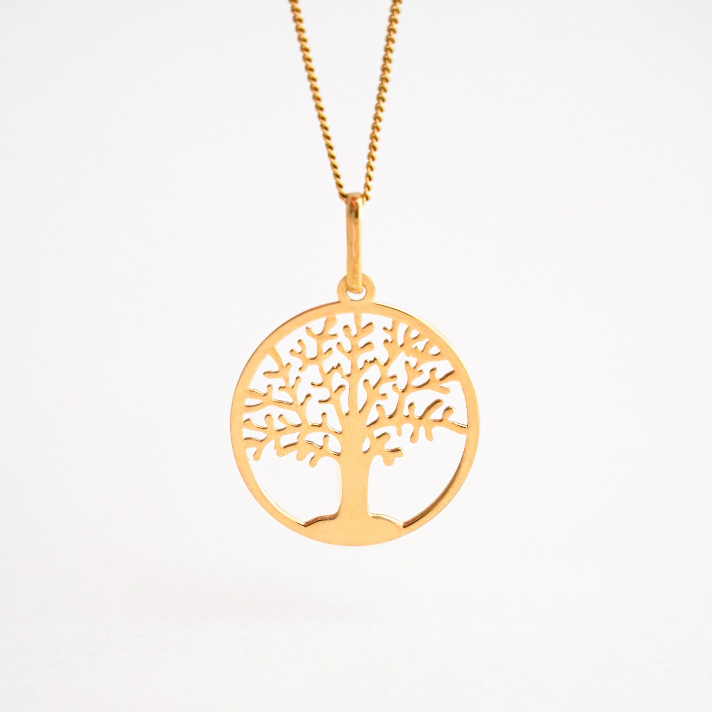 Dije Árbol De La Vida Grande Oro 18K