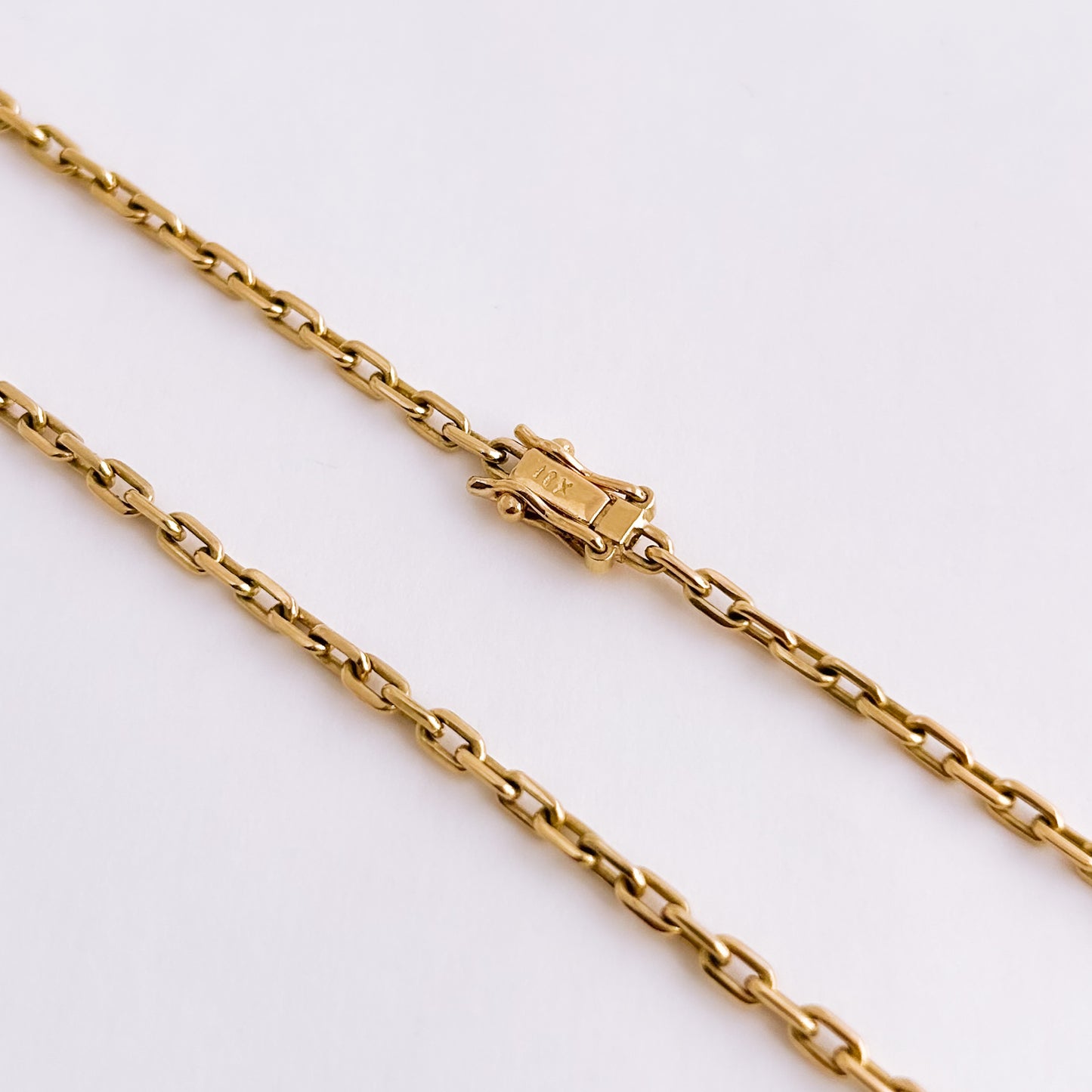 Cadena Prisma 2.5 mm Oro18k - Hombre