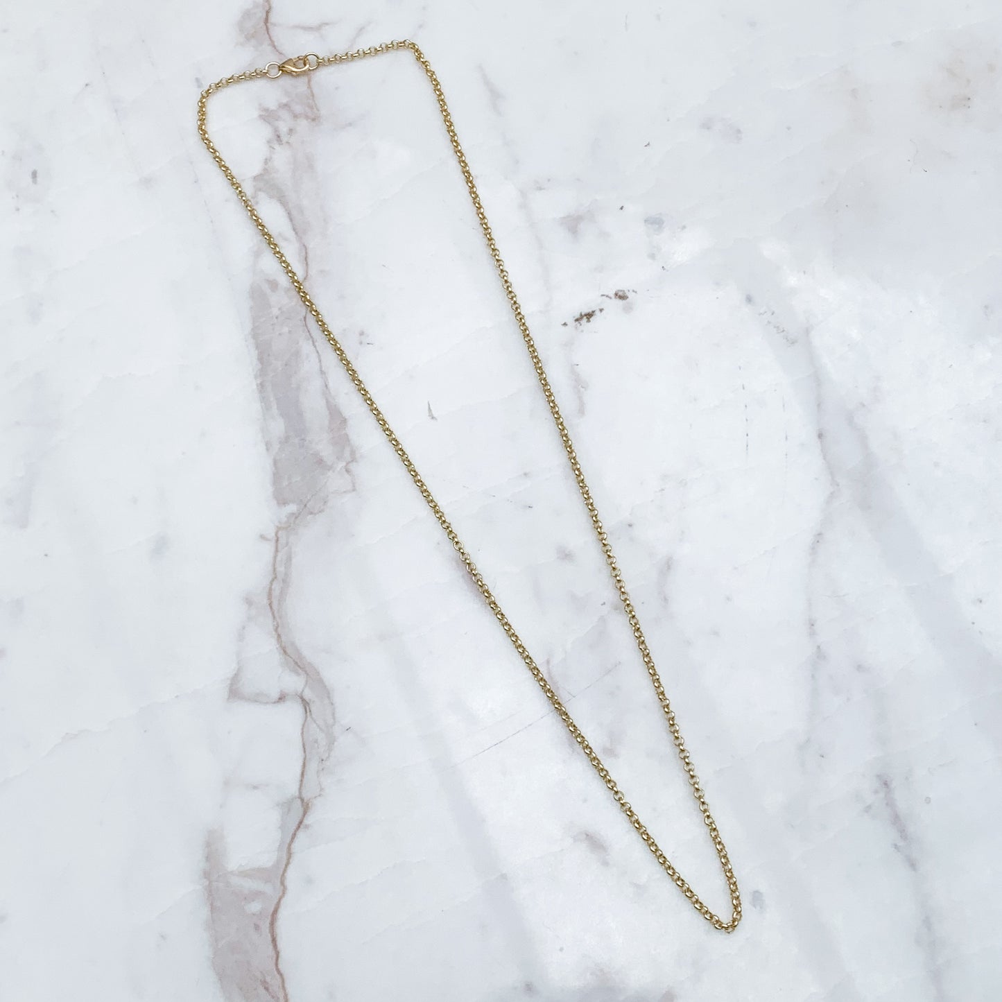 Cadena Rolo 2 mm Oro18k