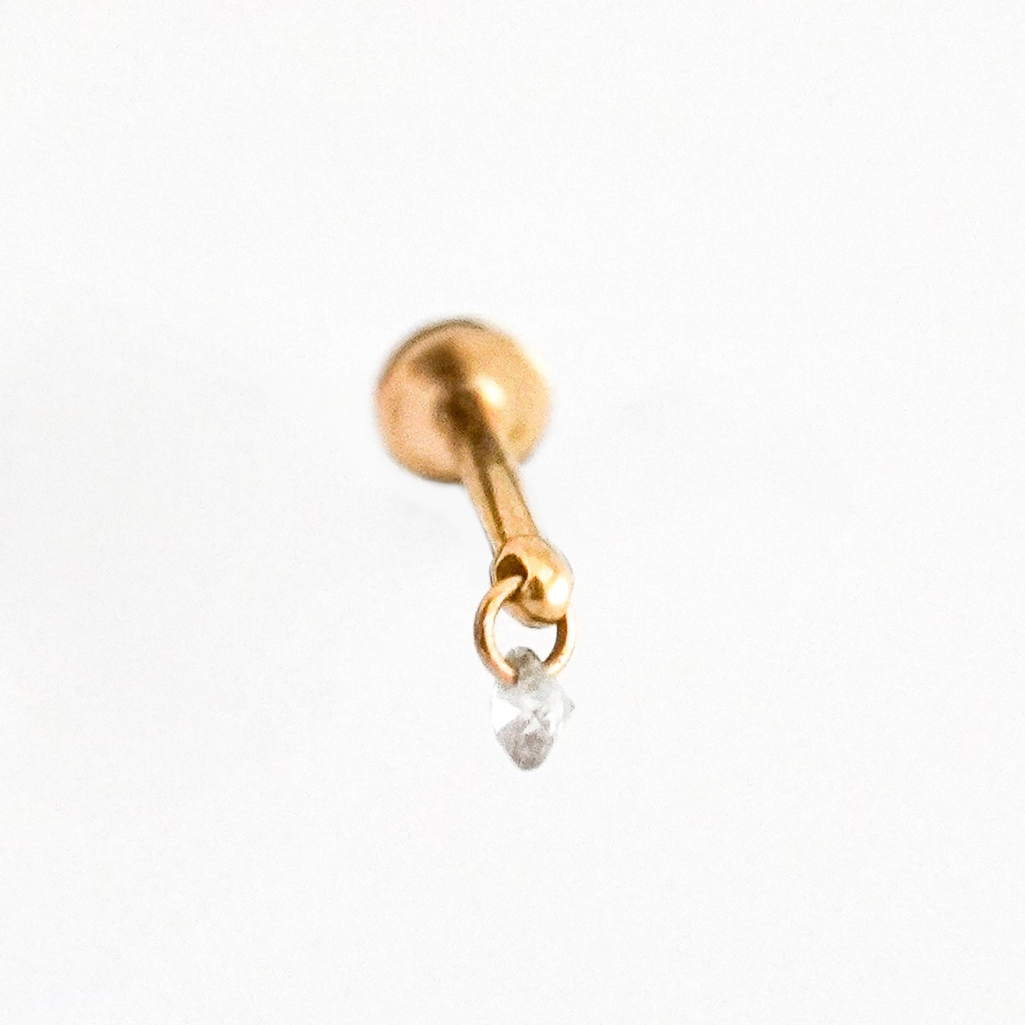 Piercing brilliant dancer Oro18k con diamantes naturales
