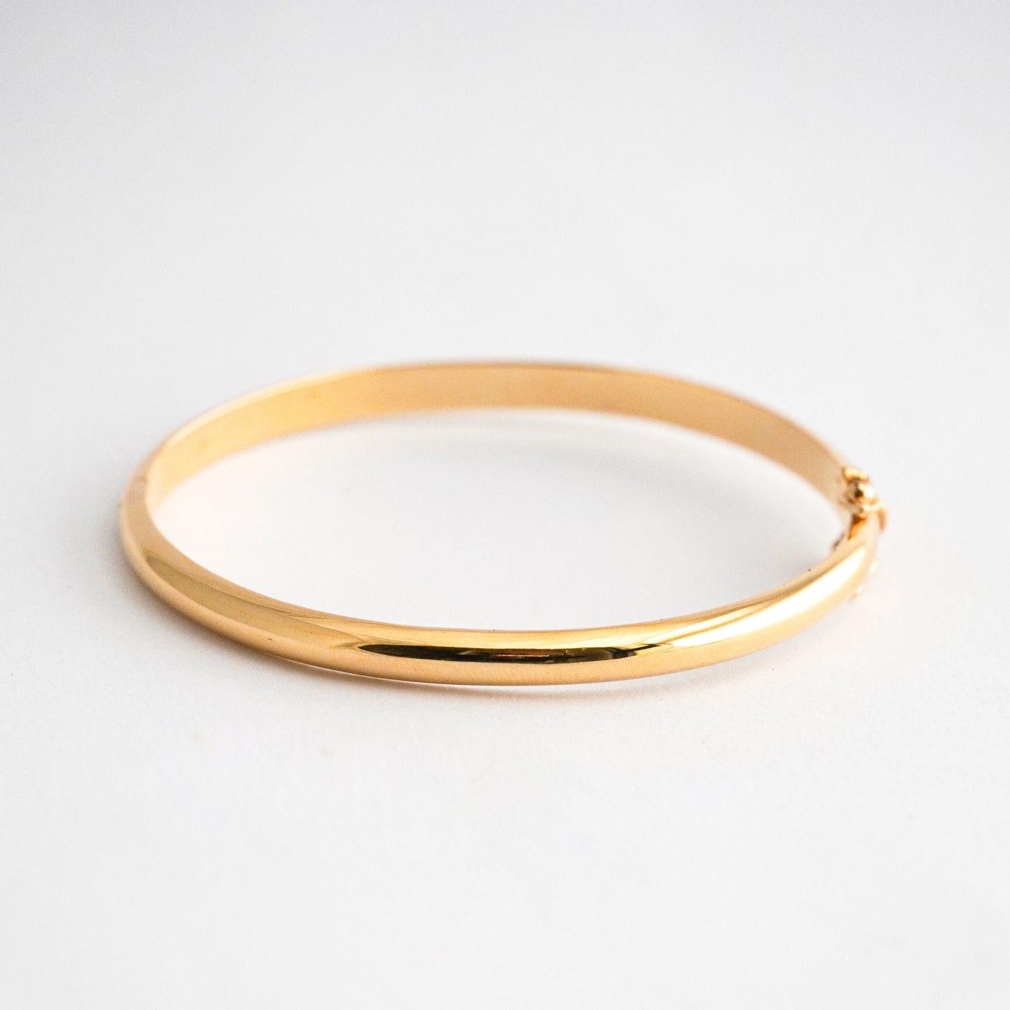 Puñera media caña 4.2 mm (16 cm) Oro18k
