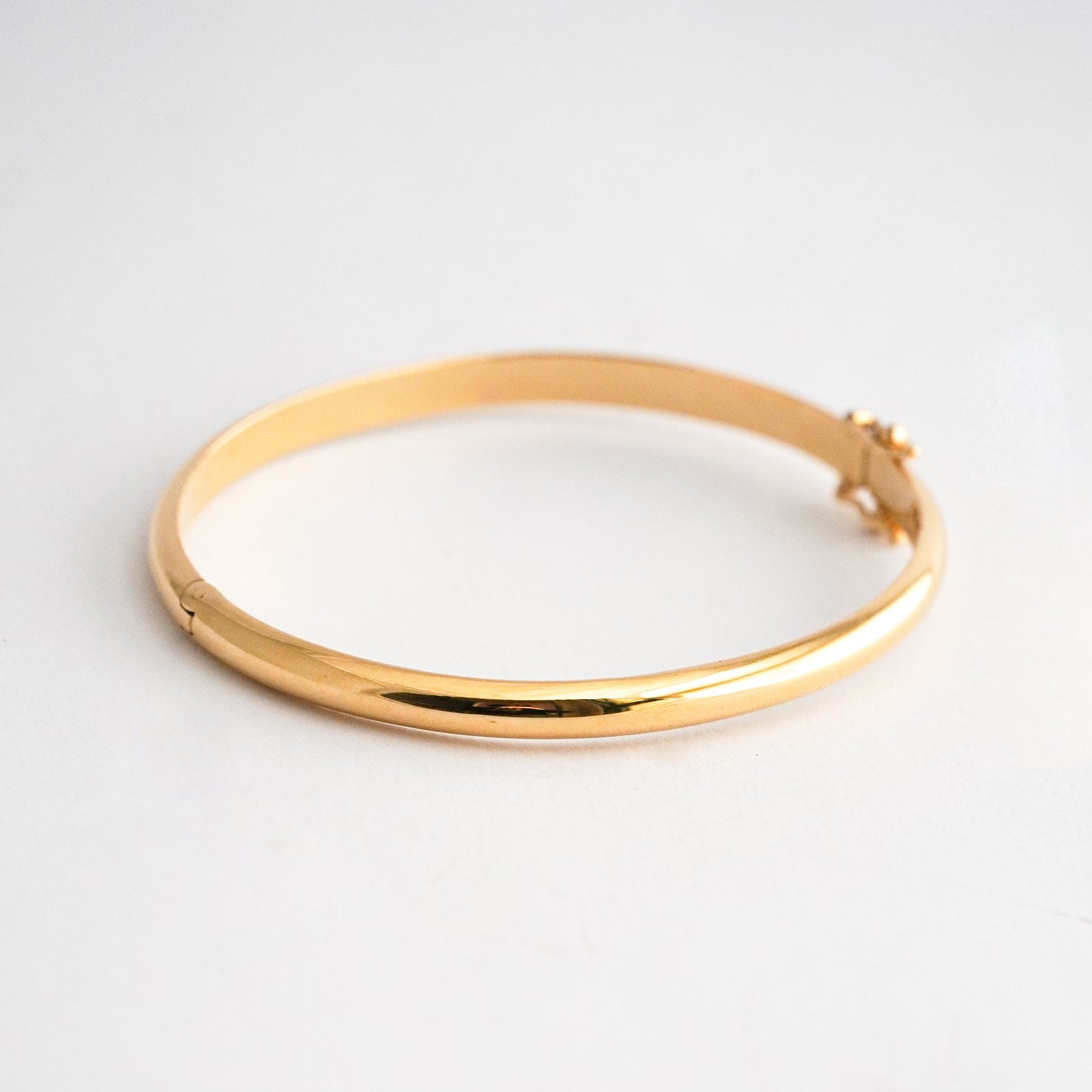 Puñera media caña 4.2 mm (16 cm) Oro18k