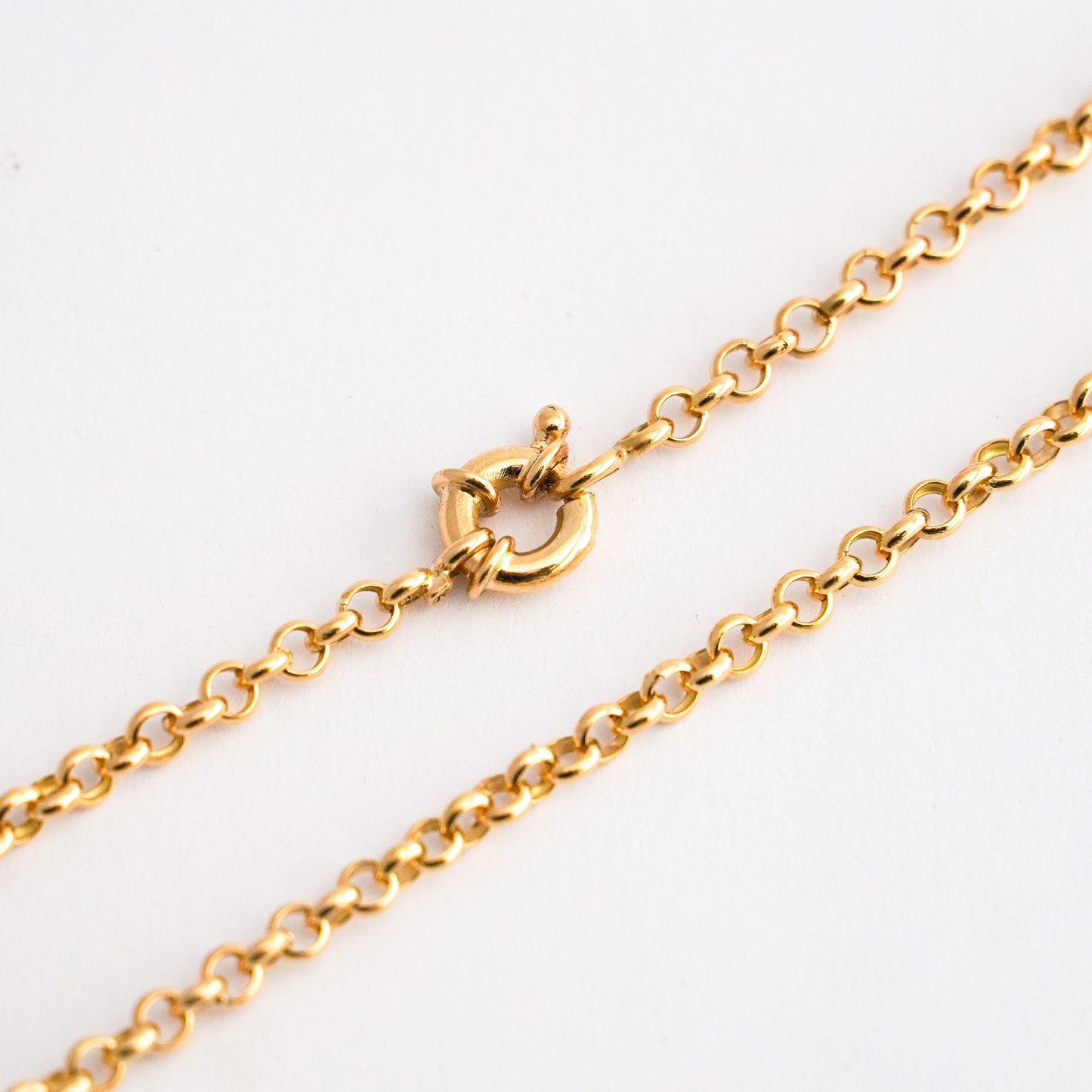 Cadena Rolo 2.5 mm maciza Oro18k