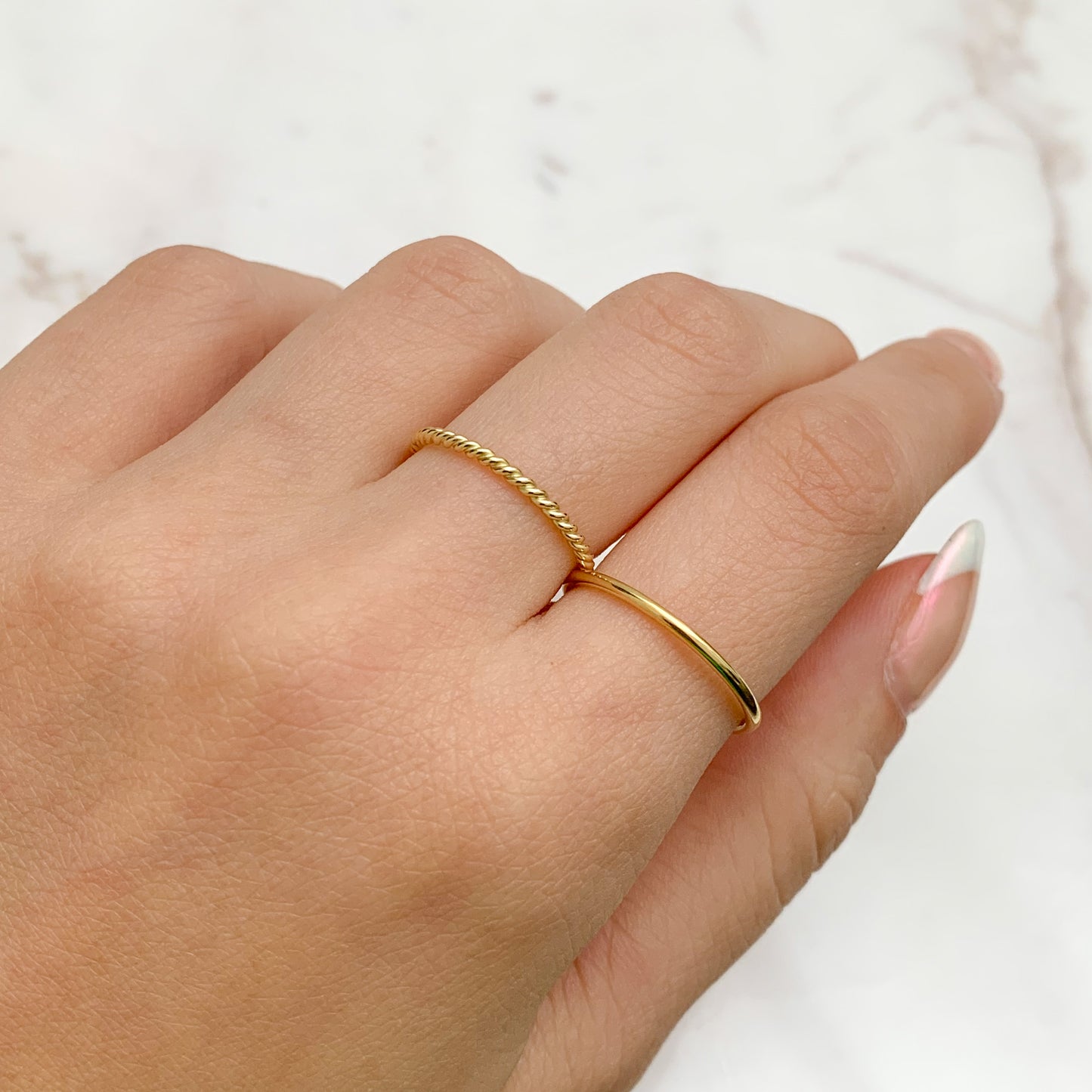 Anillo Ribe en Oro 18K