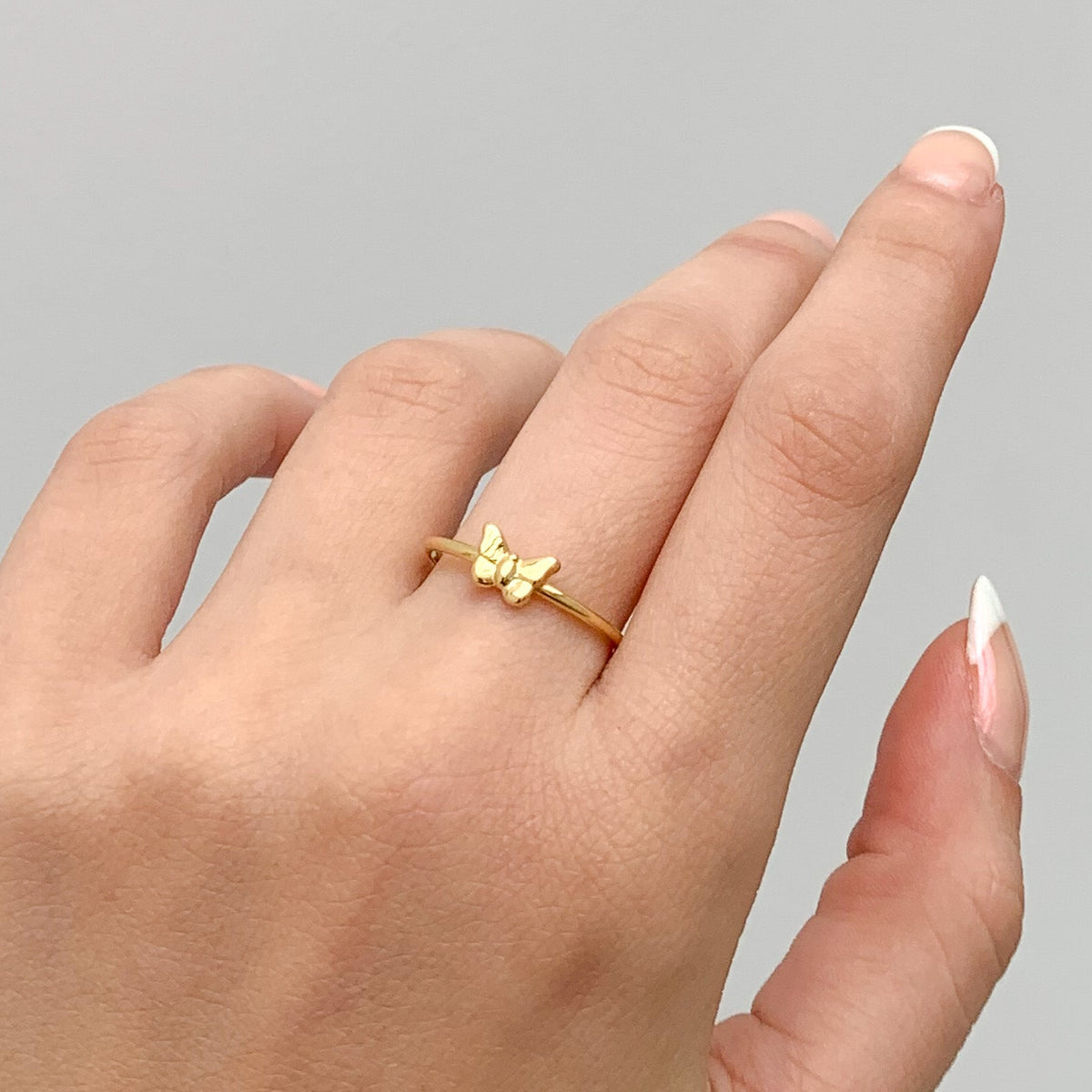 Anillo Mariposa oro 18k