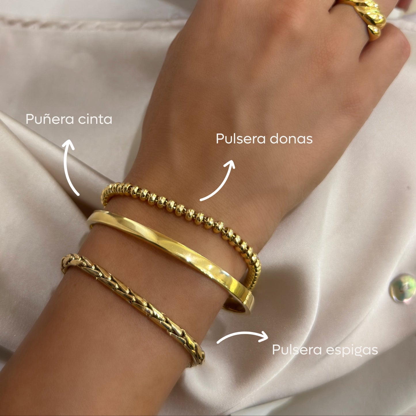 Pulsera Donas Oro18k
