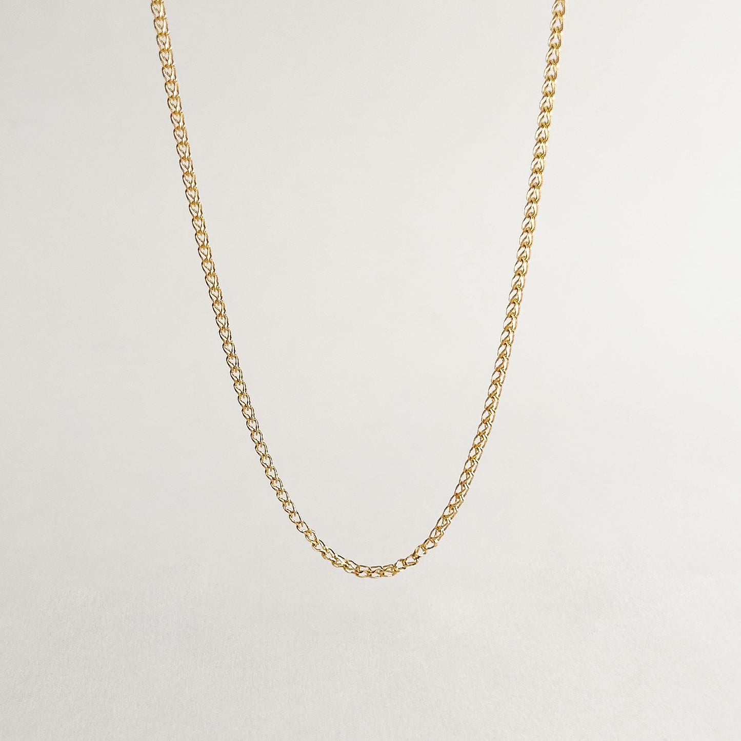 Cadena Serpiente delgada 50 cm oro 18k