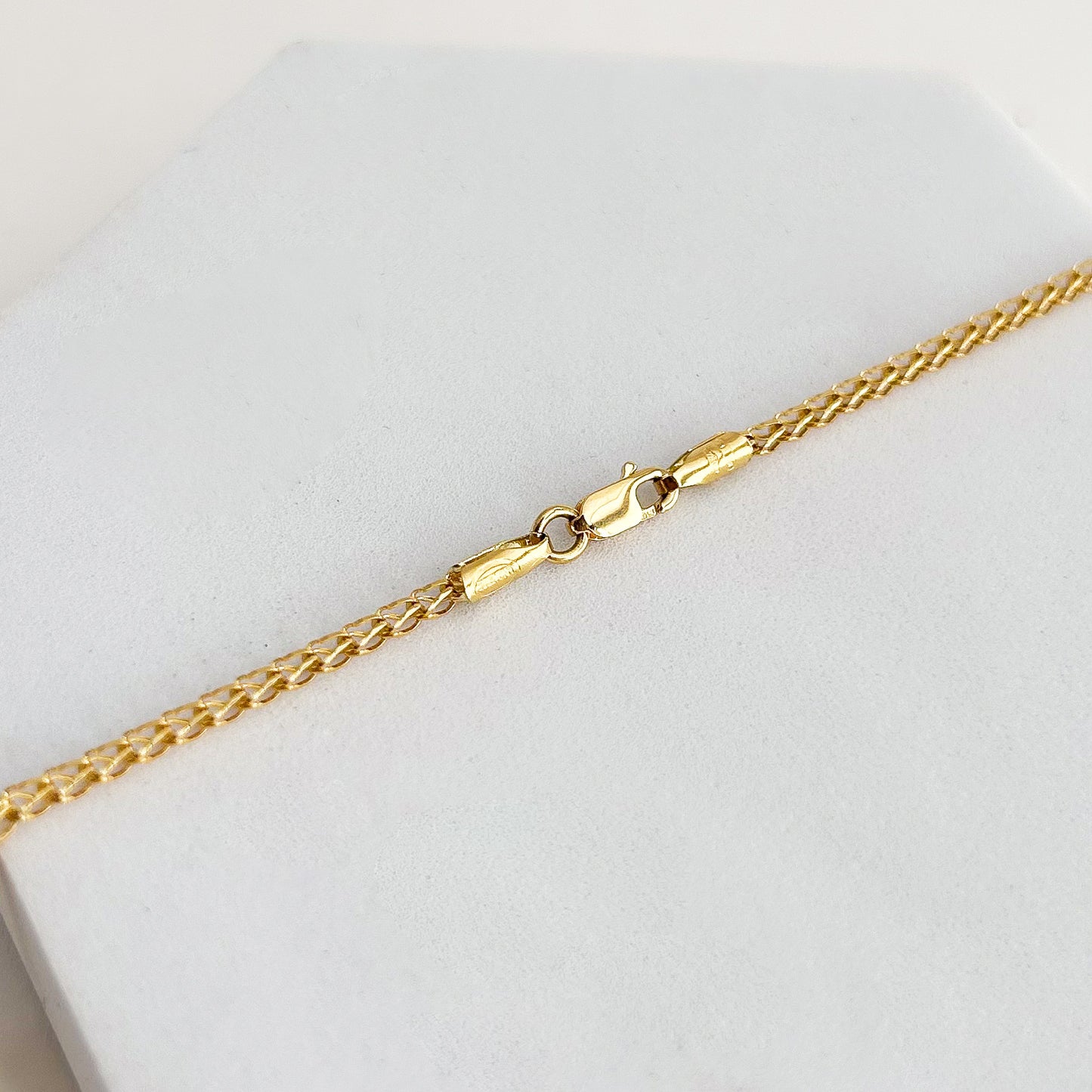 Cadena Serpiente delgada 50 cm oro 18k