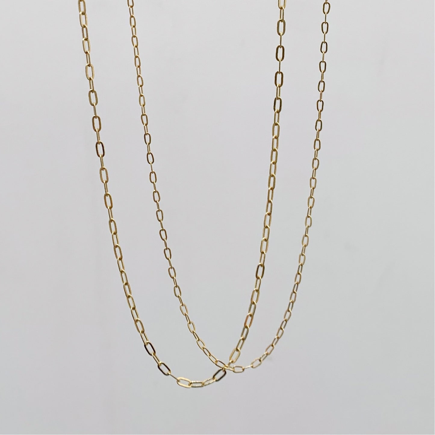 Cadena Clip Gruesa Oro18k