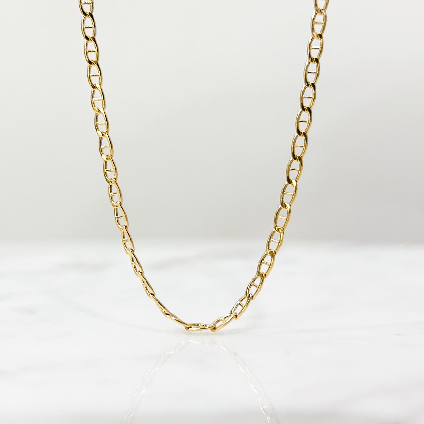 Cadena ancla 50 cm - Oro18k