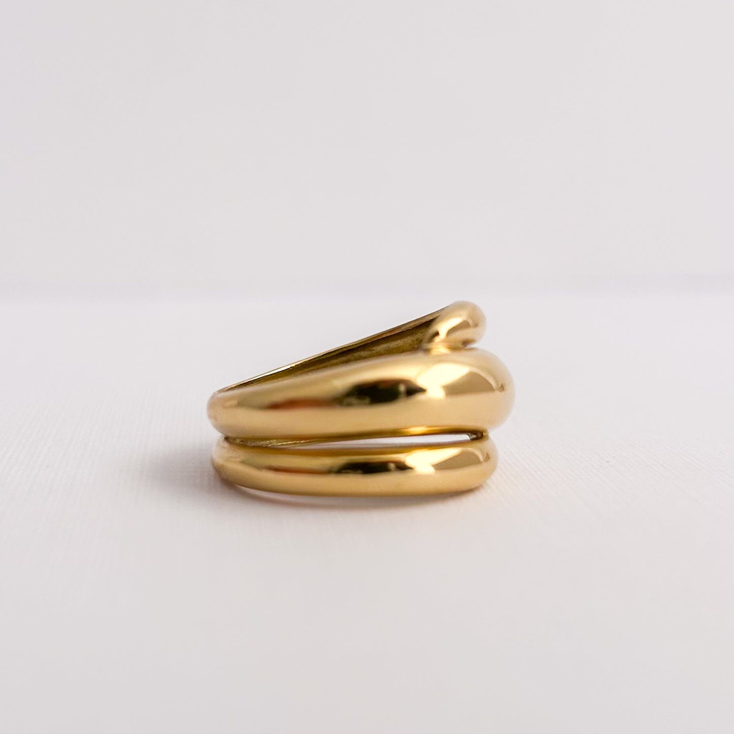 Anillo Triple Oro 18k