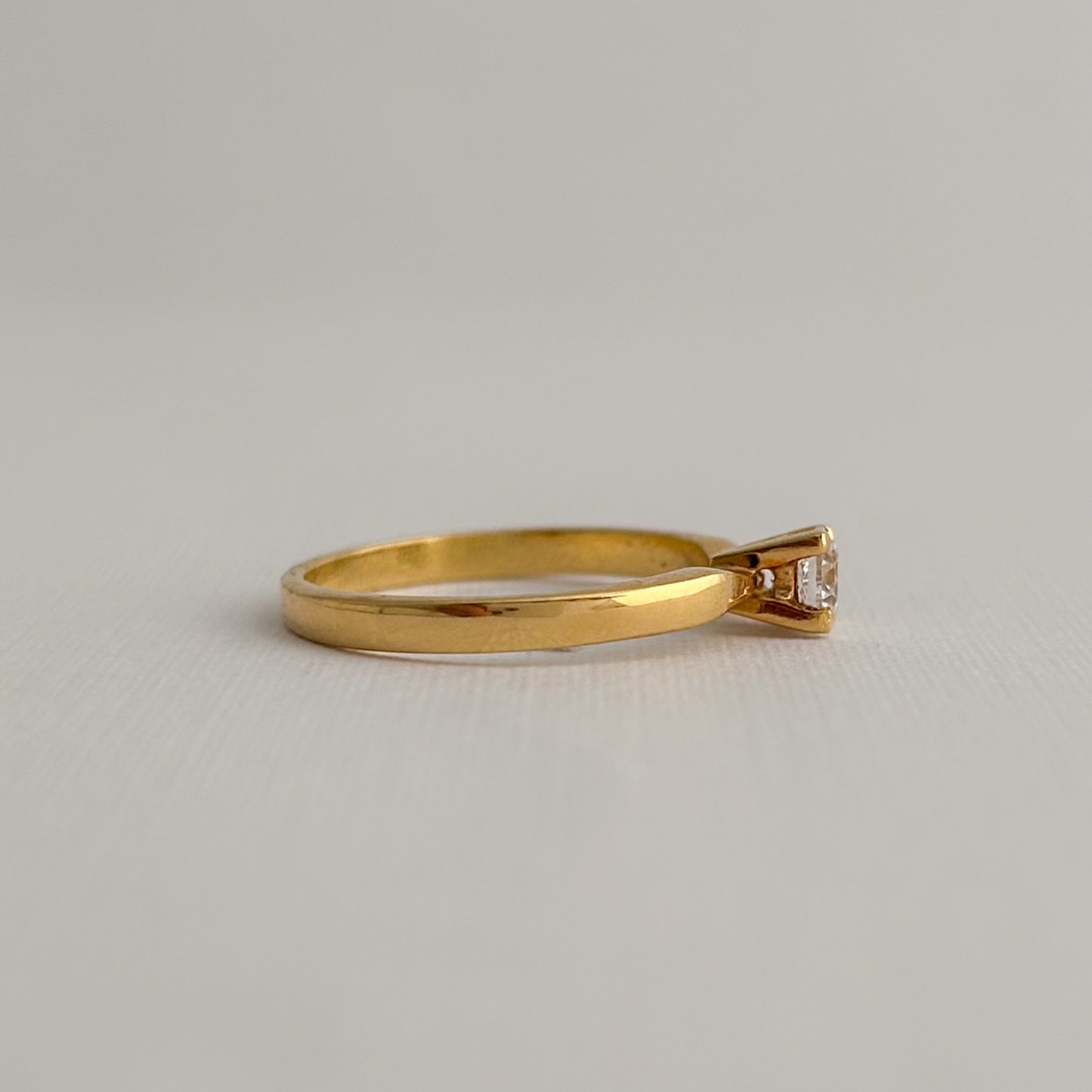 Anillo de Compromiso Oro18k - 9