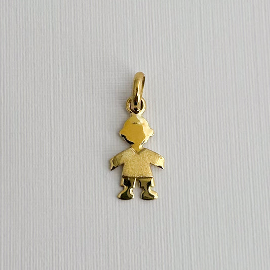 Dije de Niña o Niño en oro18k