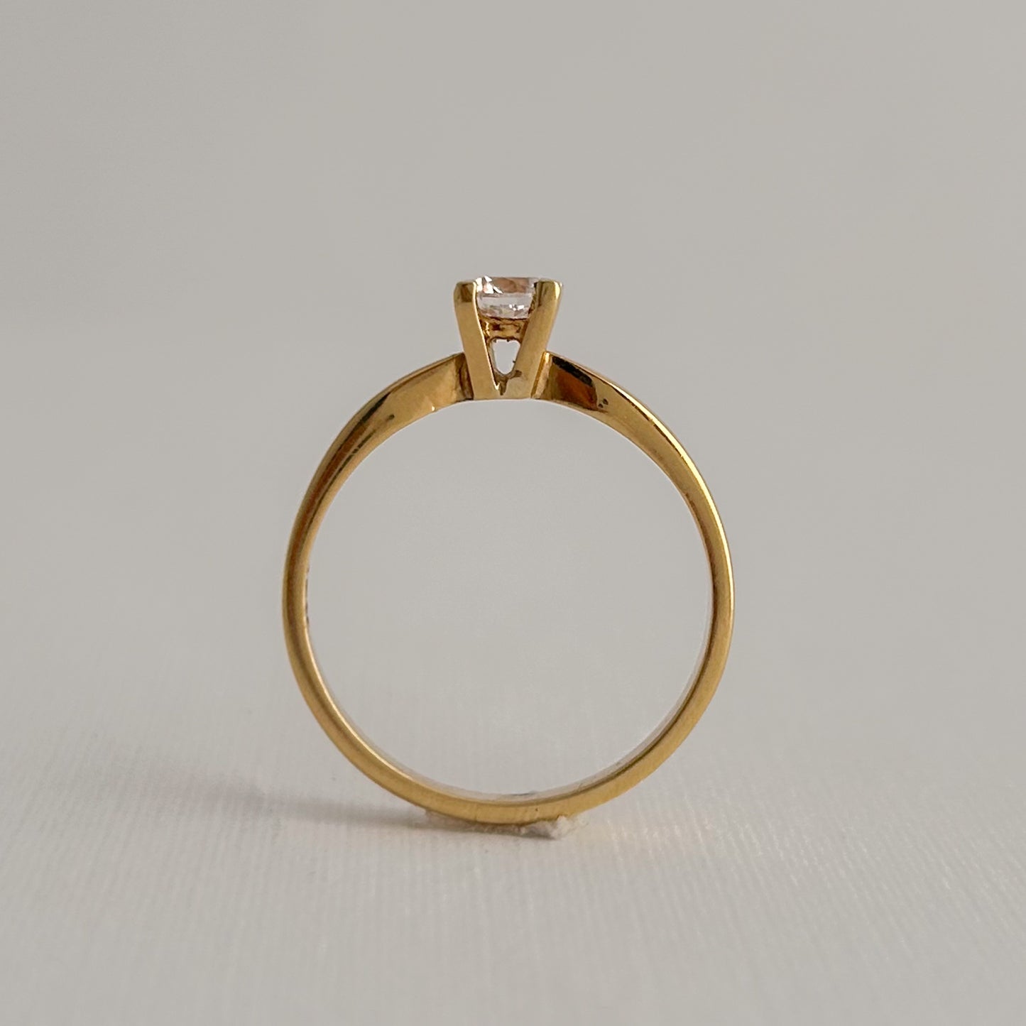 Anillo de Compromiso Oro18k - 9