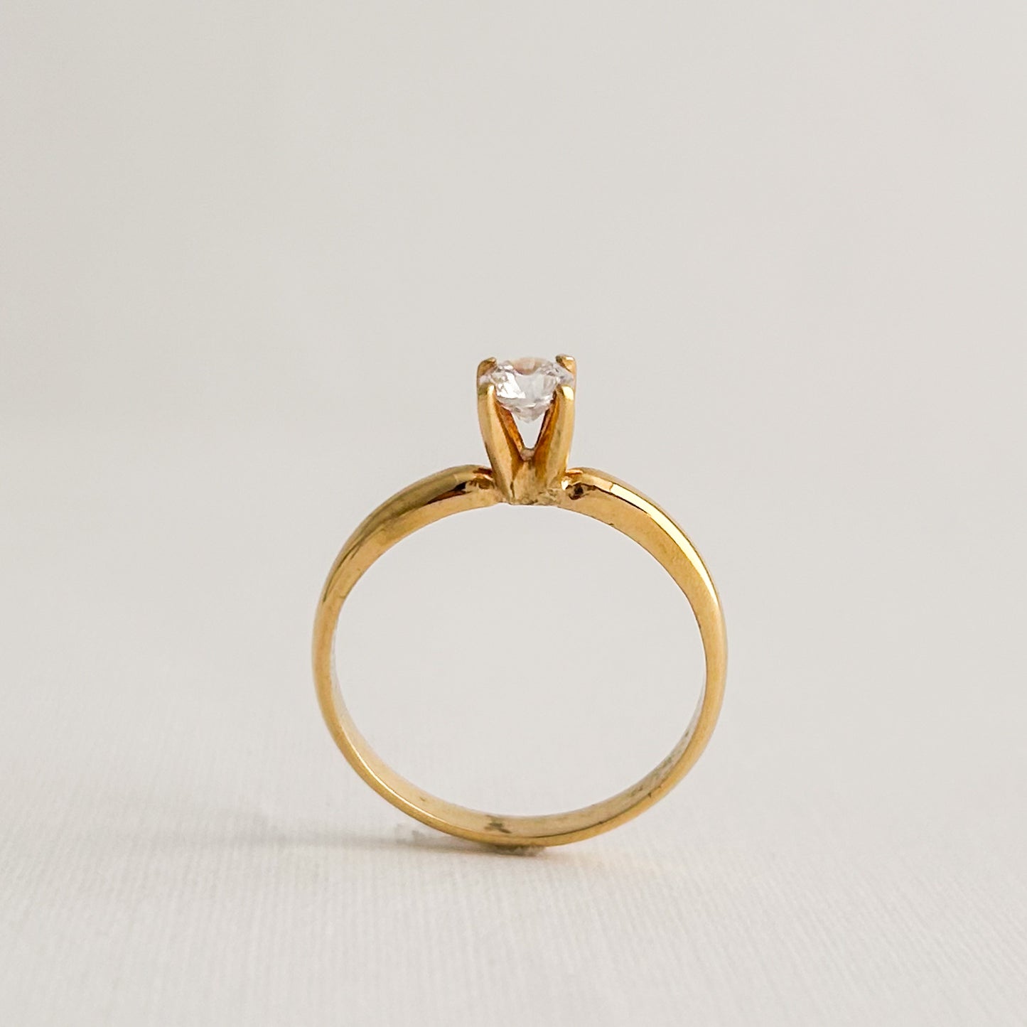 Anillo de Compromiso Oro18k - 8