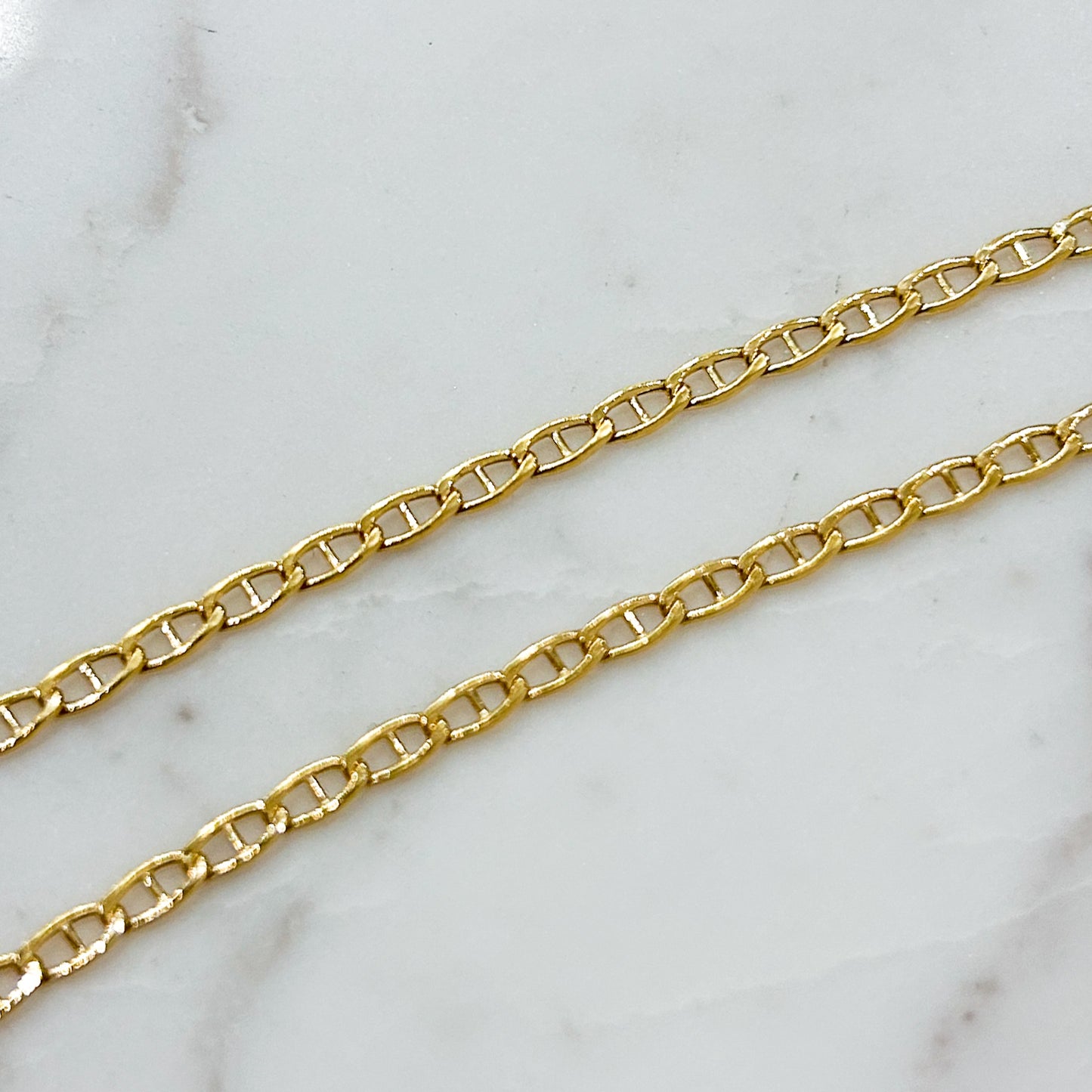 Cadena ancla 50 cm - Oro18k