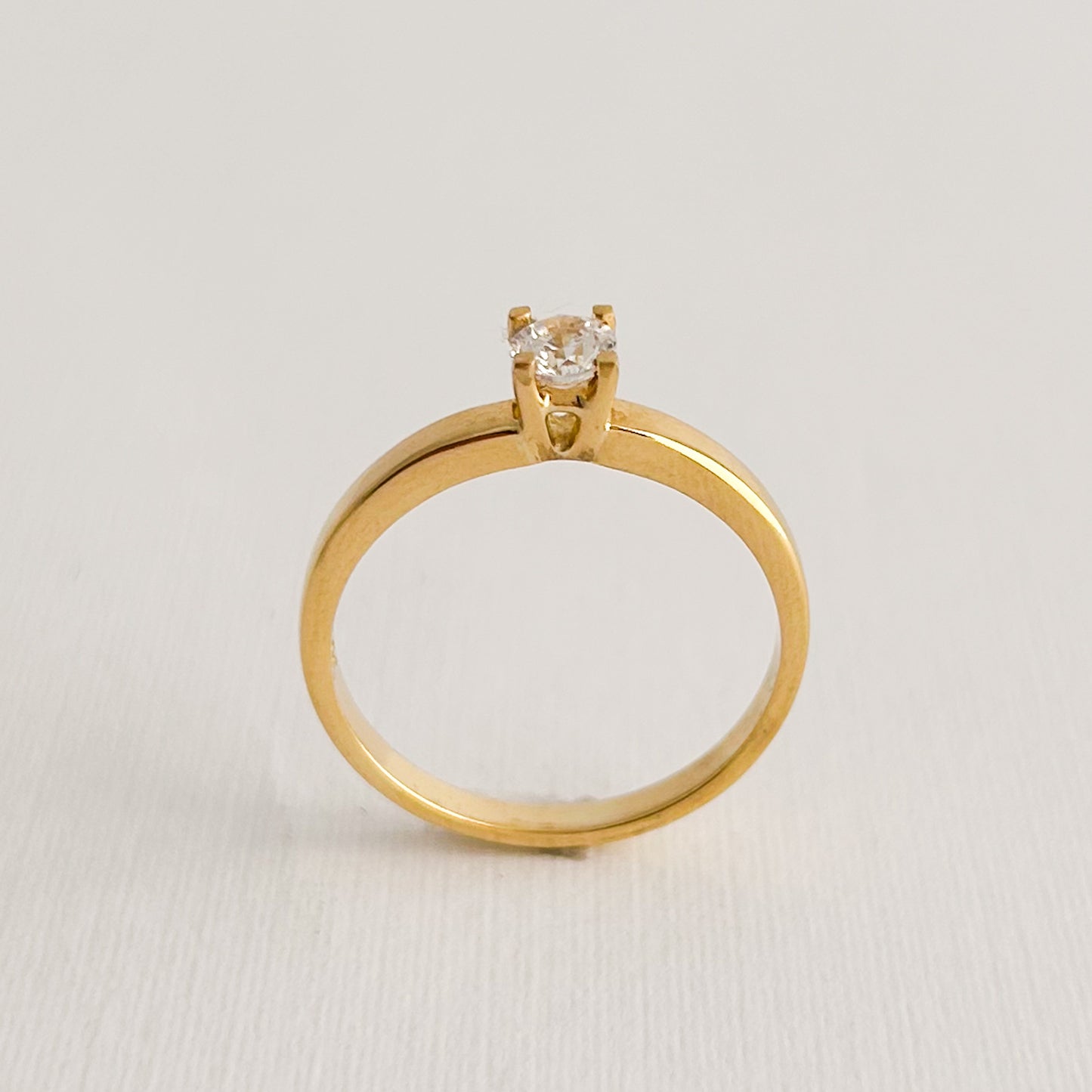 Anillo de Compromiso Oro18k - 4