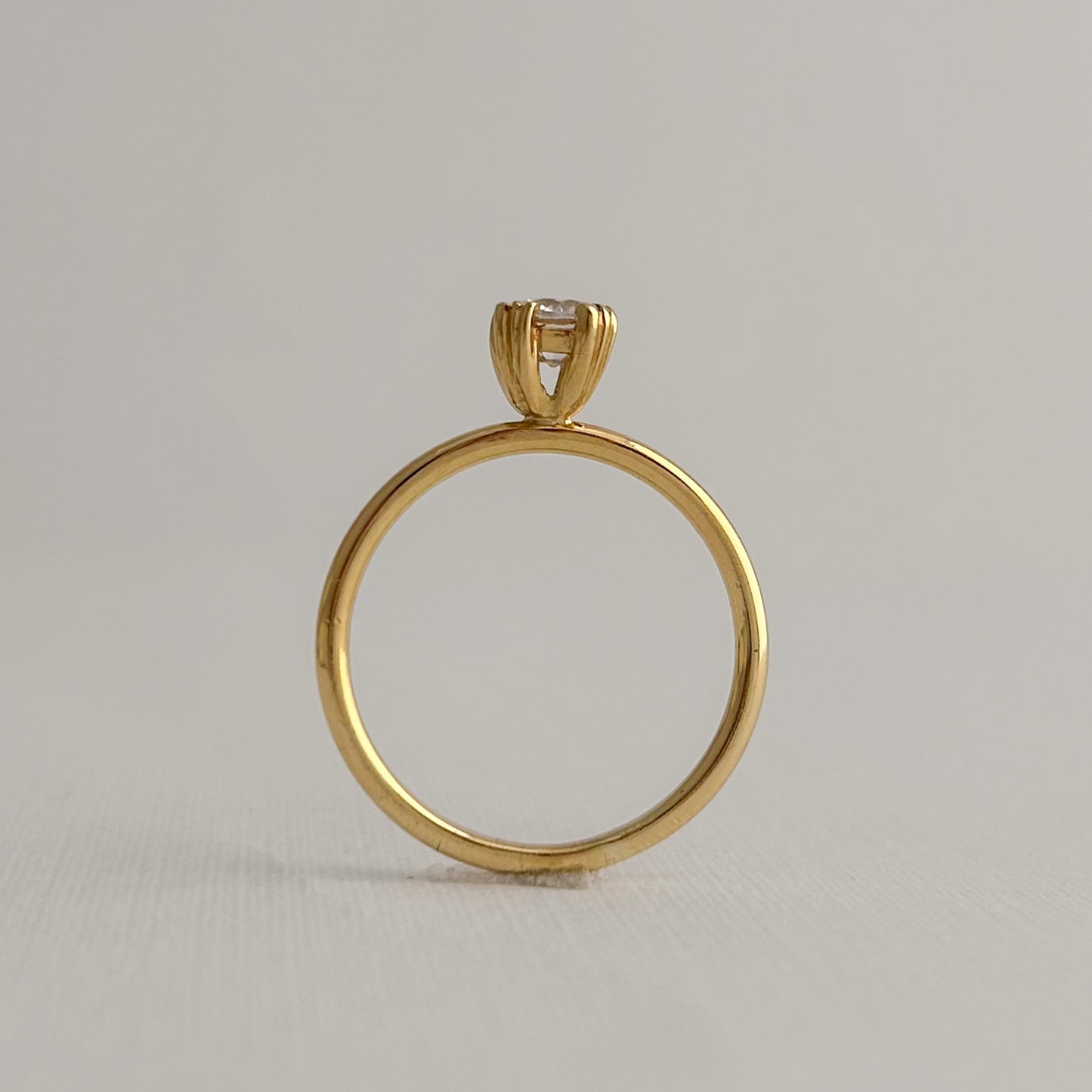 Anillo de Compromiso Oro18k - 13