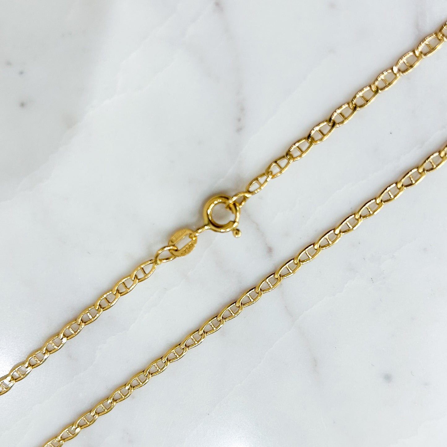 Cadena ancla 50 cm - Oro18k