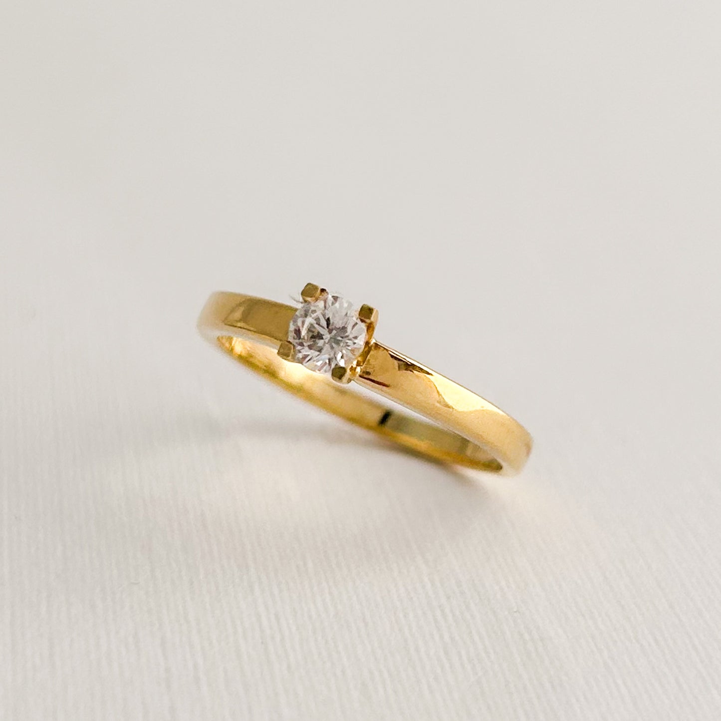 Anillo de Compromiso Oro18k - 4