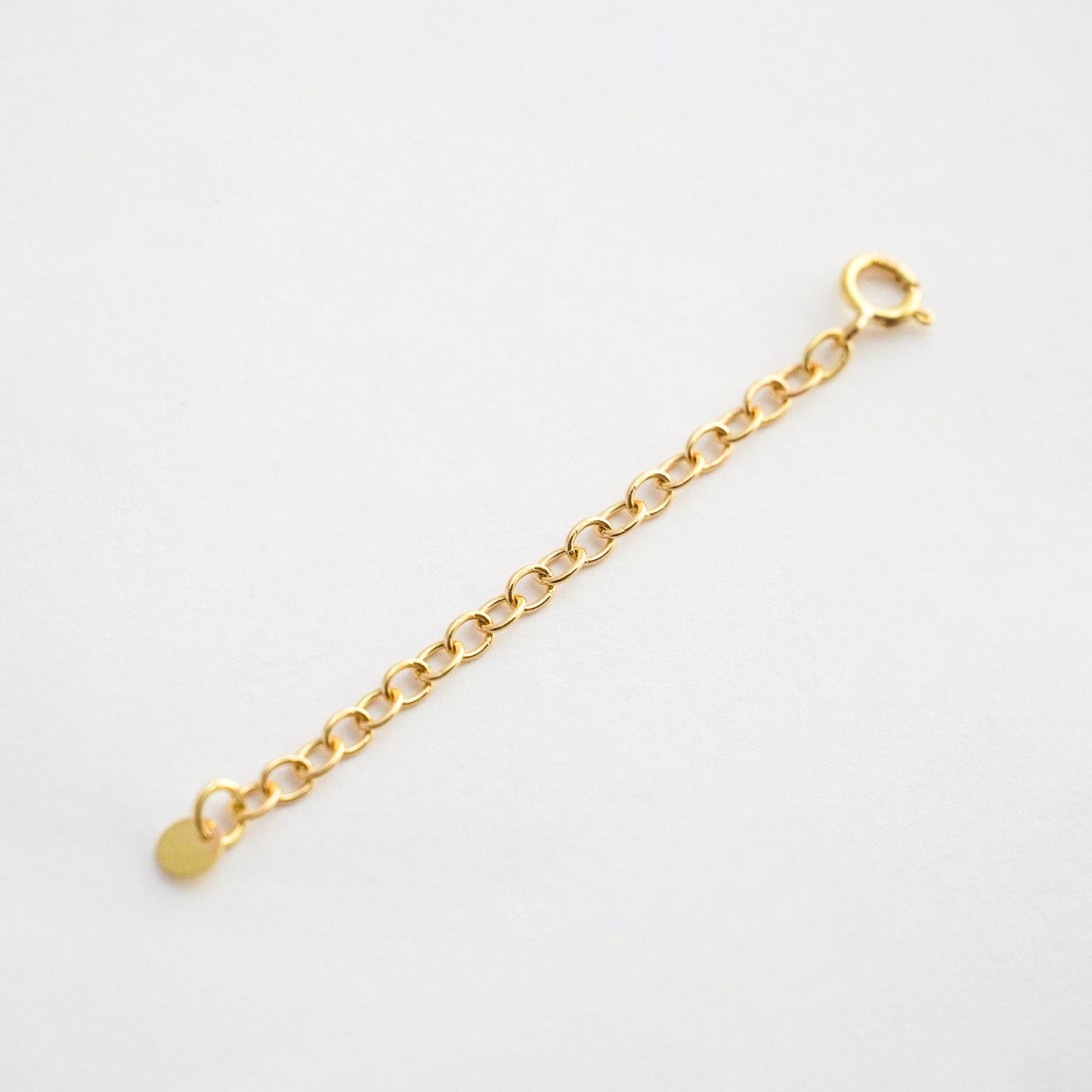 Alargador de 5 cm con broche en Oro 18k