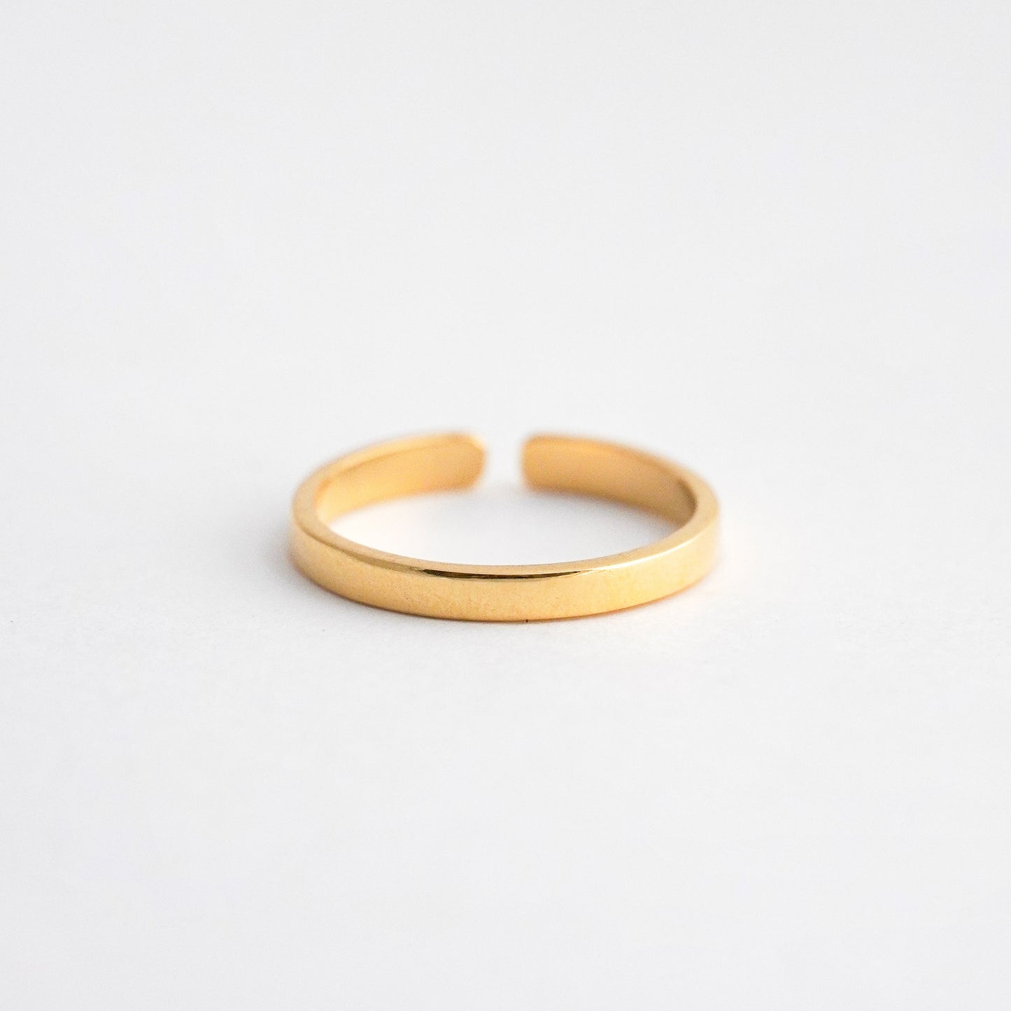 Anillo Open Flat en Oro 18K