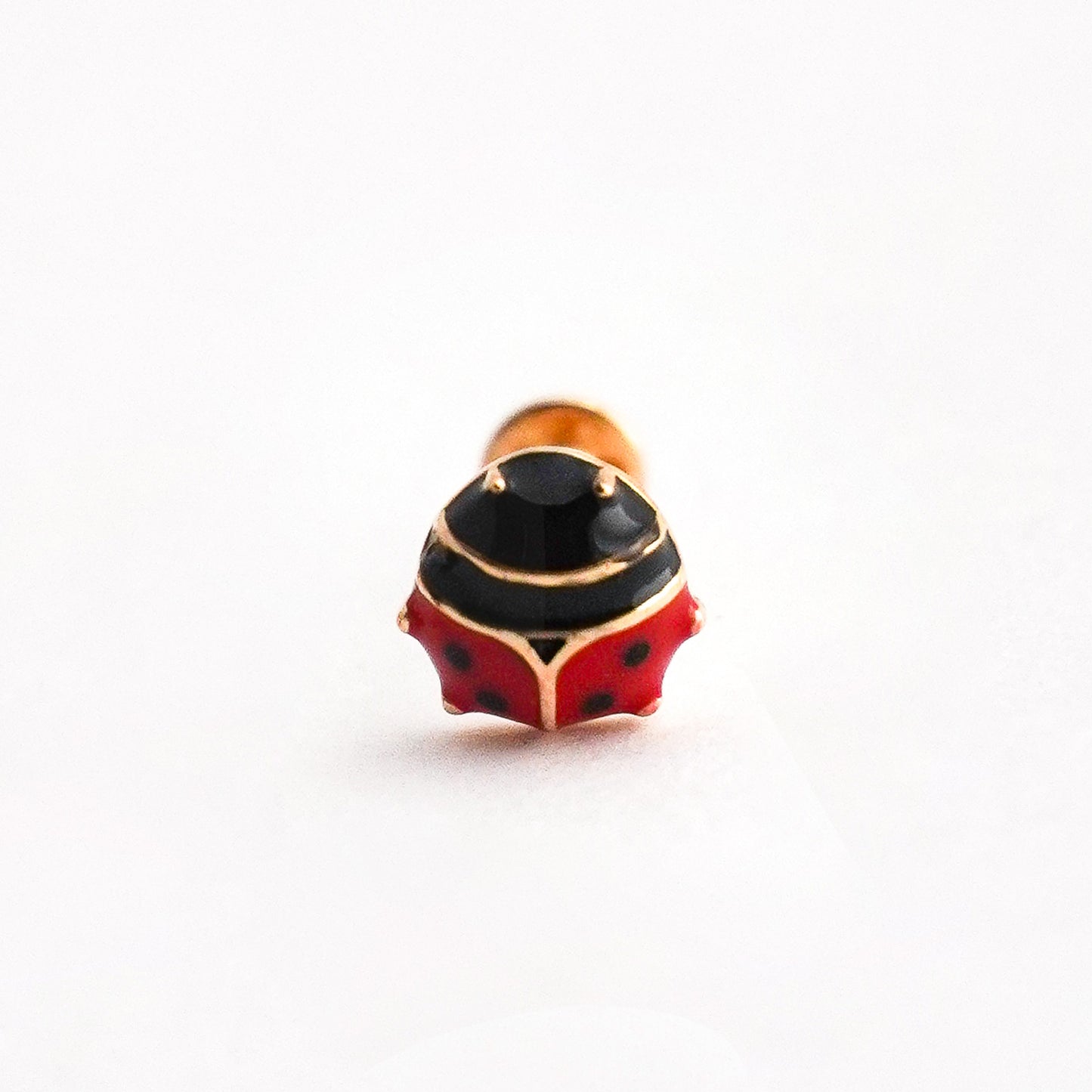 Piercing Mariquita en Oro 18K