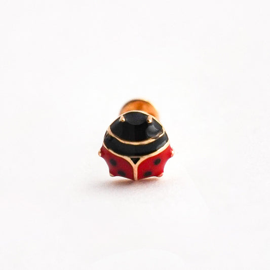 Piercing Mariquita en Oro 18K