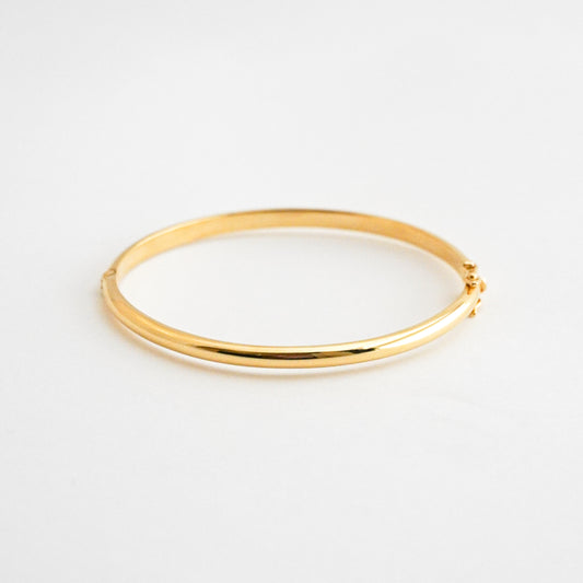 Puñera media caña 4 mm Oro18k