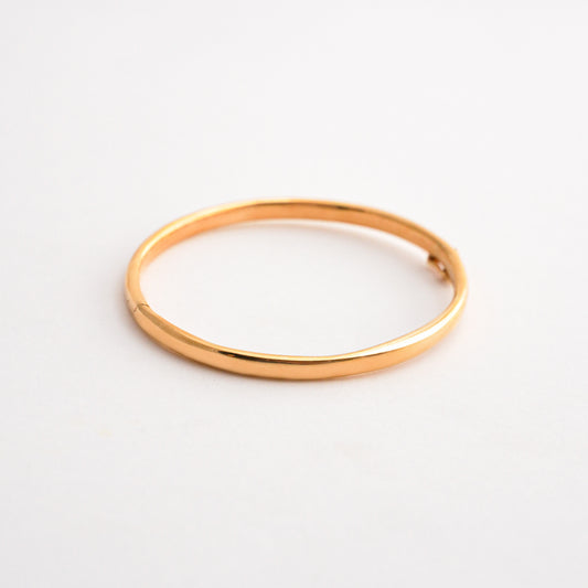 Puñera Almendra para niña 3.5 mm oro 18k
