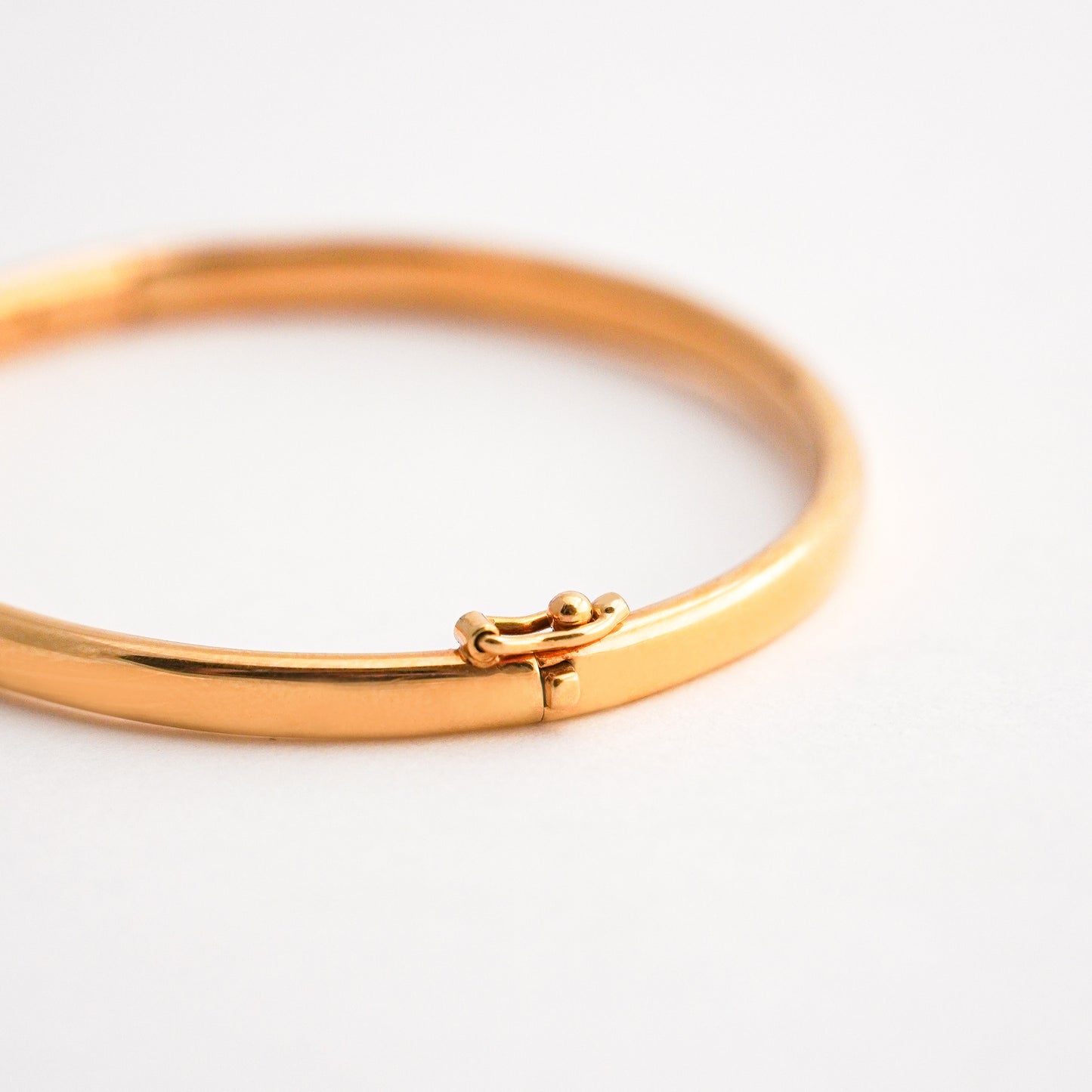 Puñera Almendra para niña 3.5 mm oro 18k