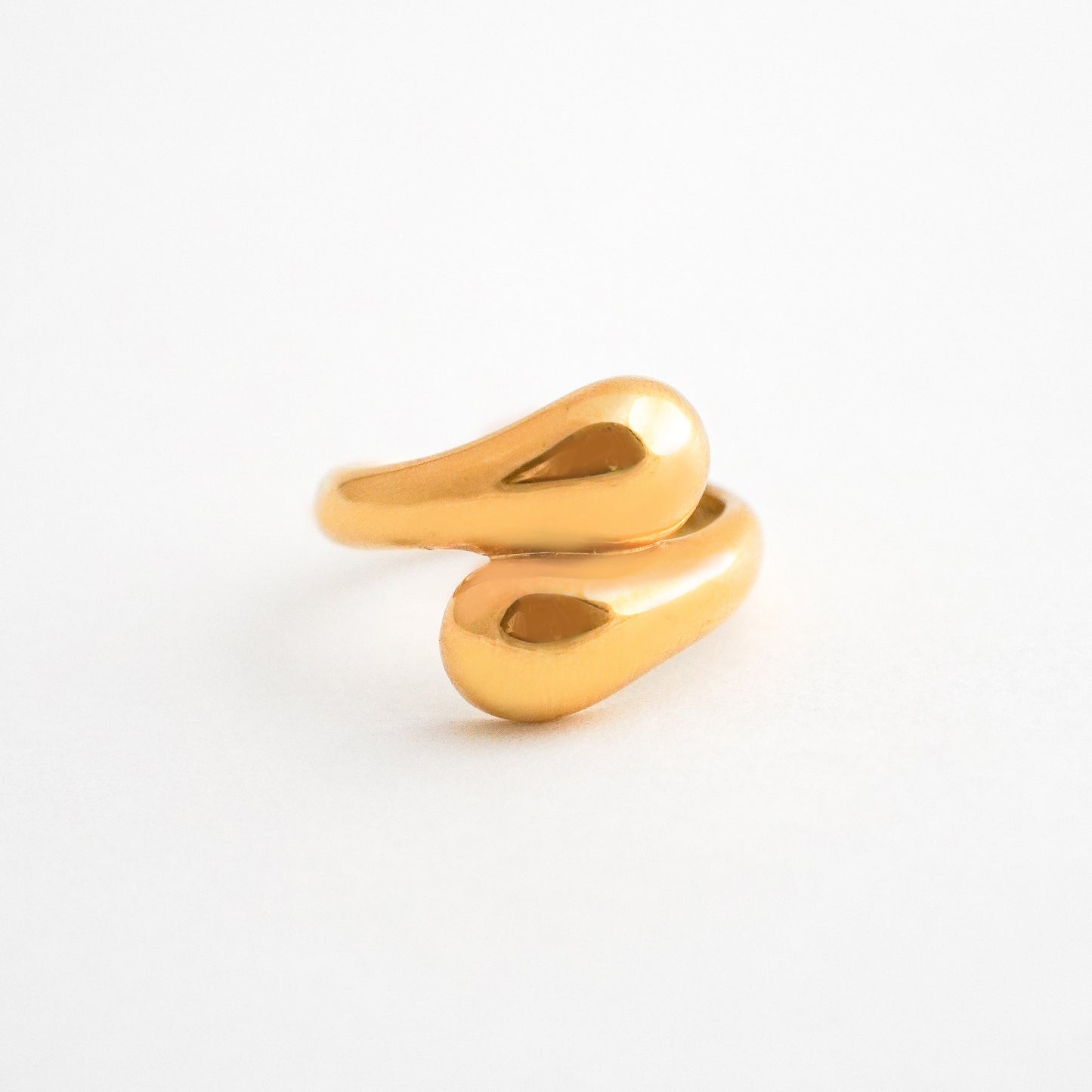 Anillo Gota en Oro 18K